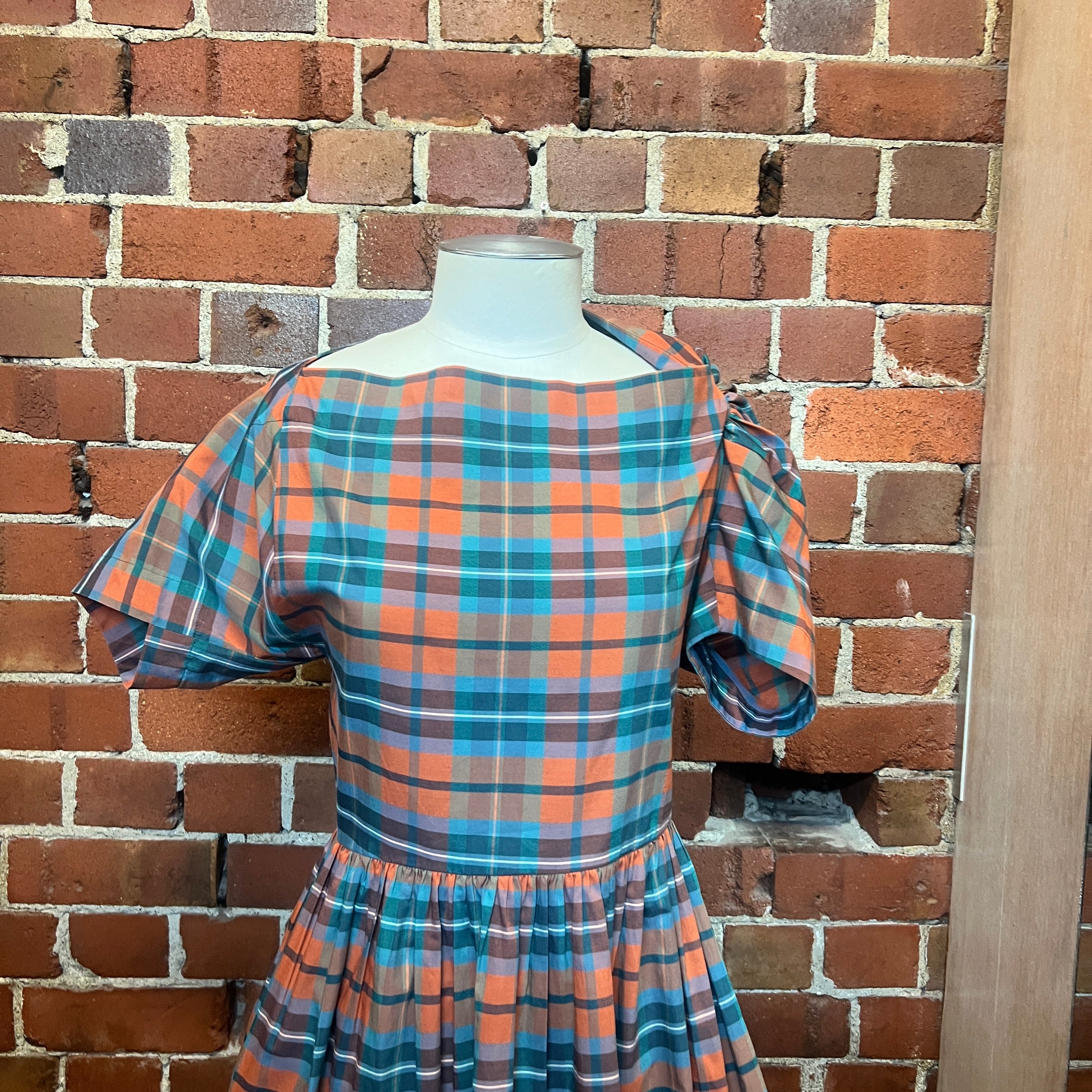 VIVIENNE WESTWOOD tartan mini dress