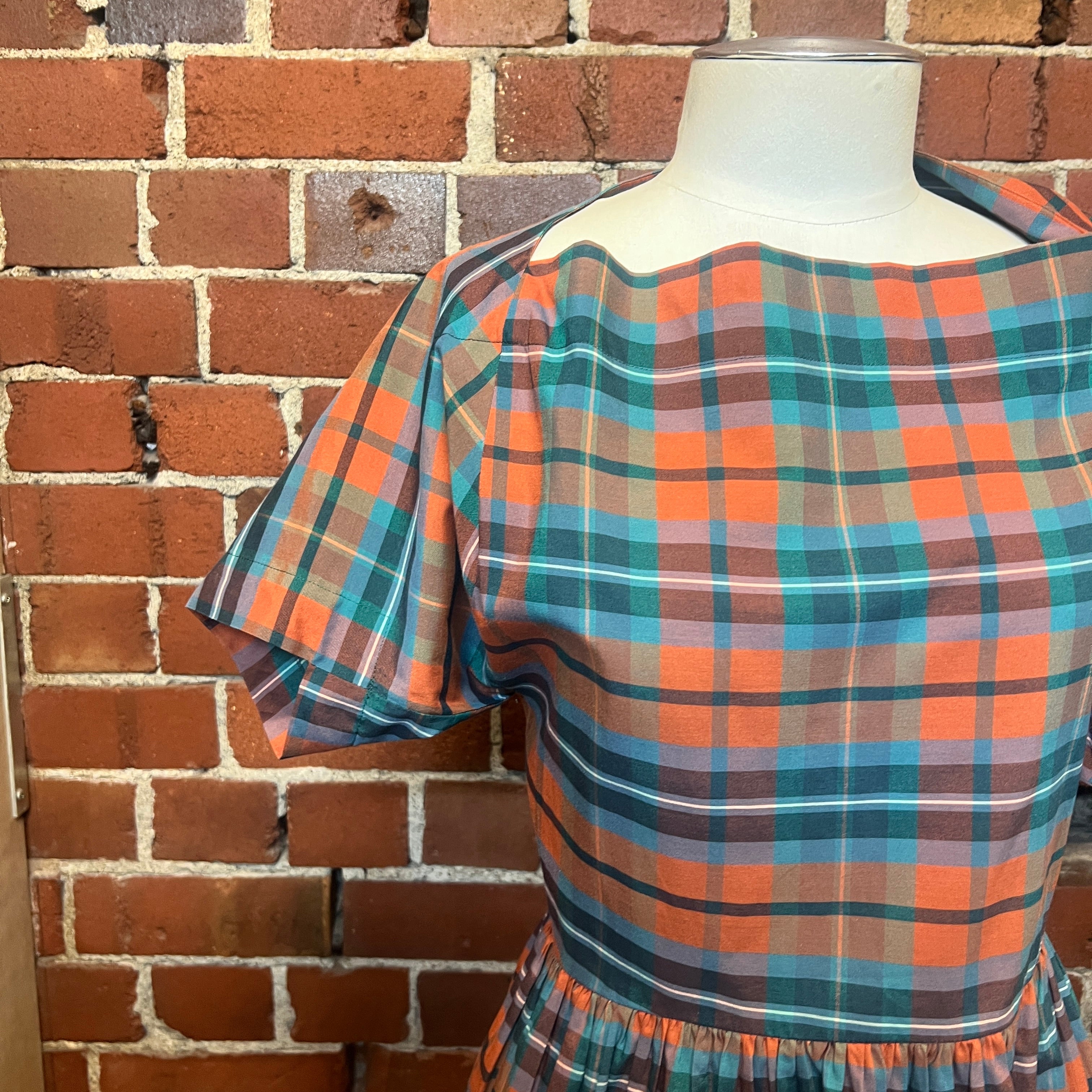 VIVIENNE WESTWOOD tartan mini dress
