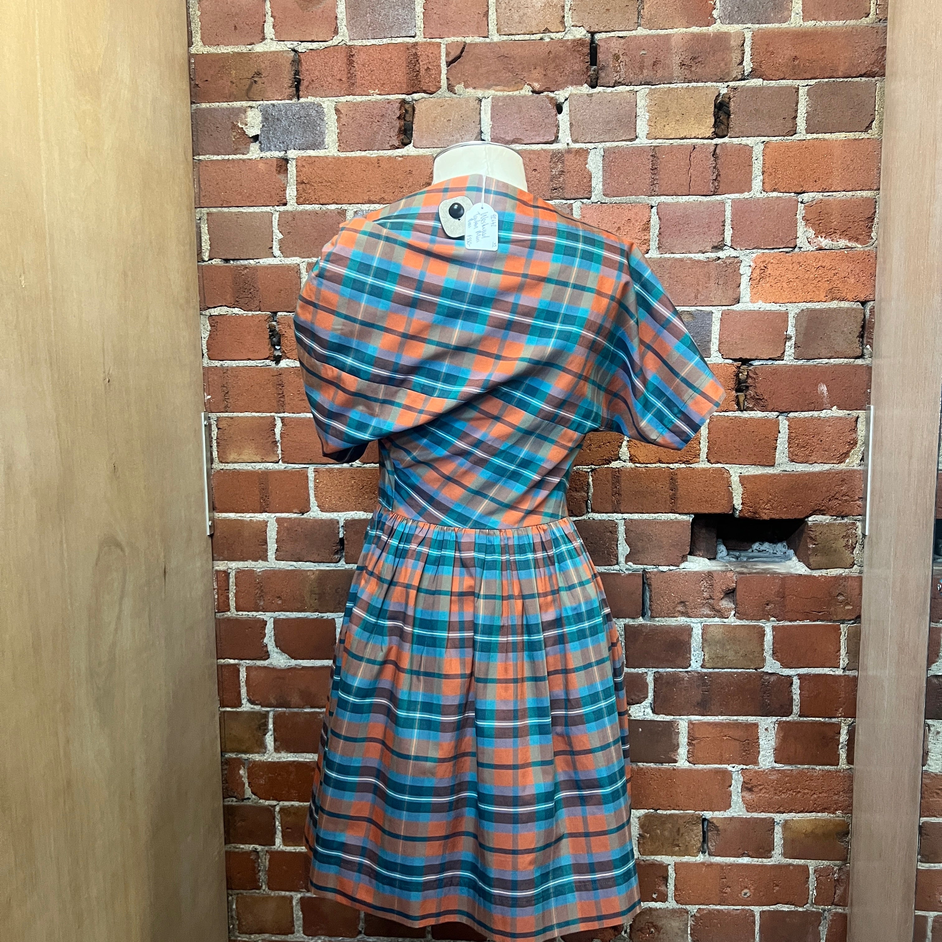 VIVIENNE WESTWOOD tartan mini dress