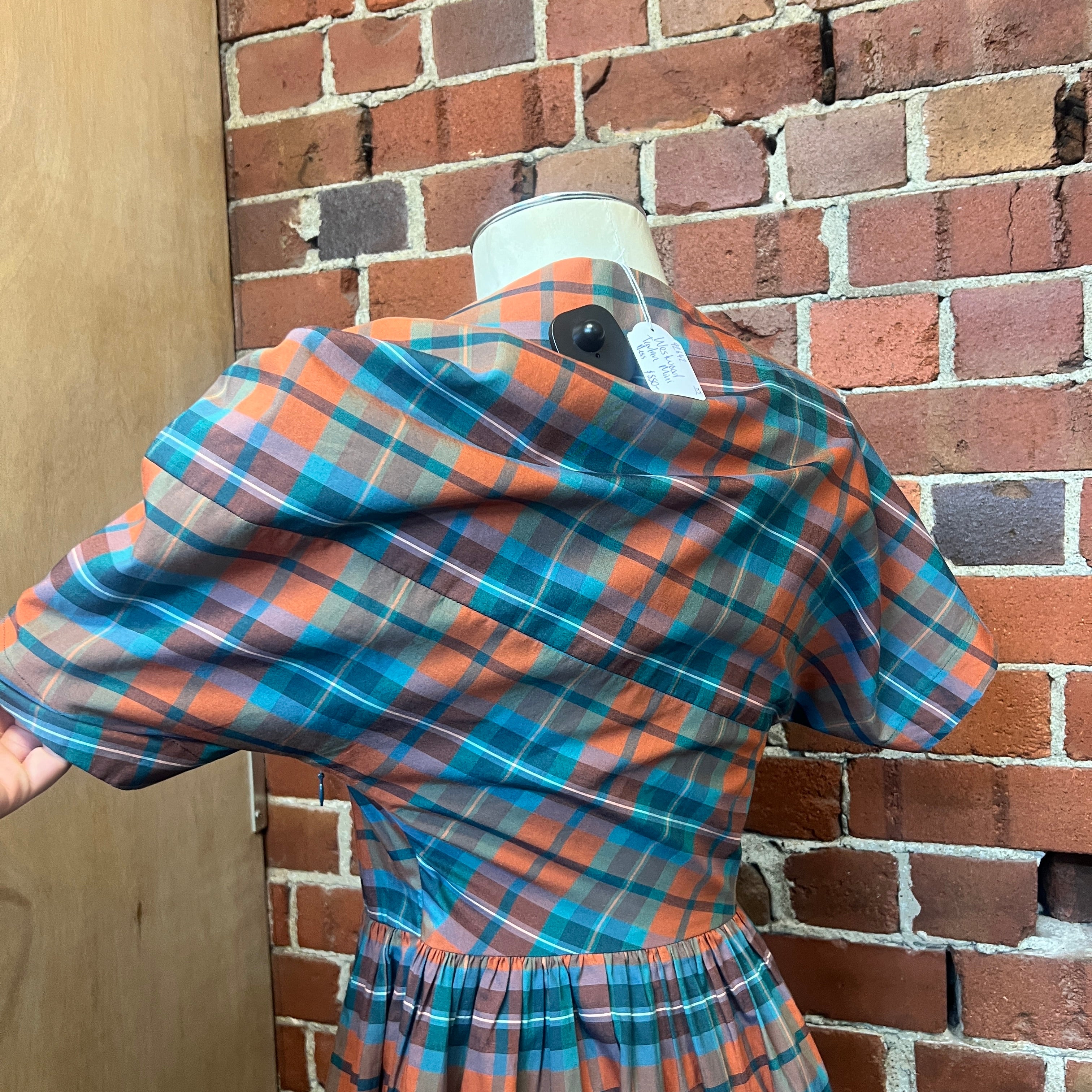 VIVIENNE WESTWOOD tartan mini dress