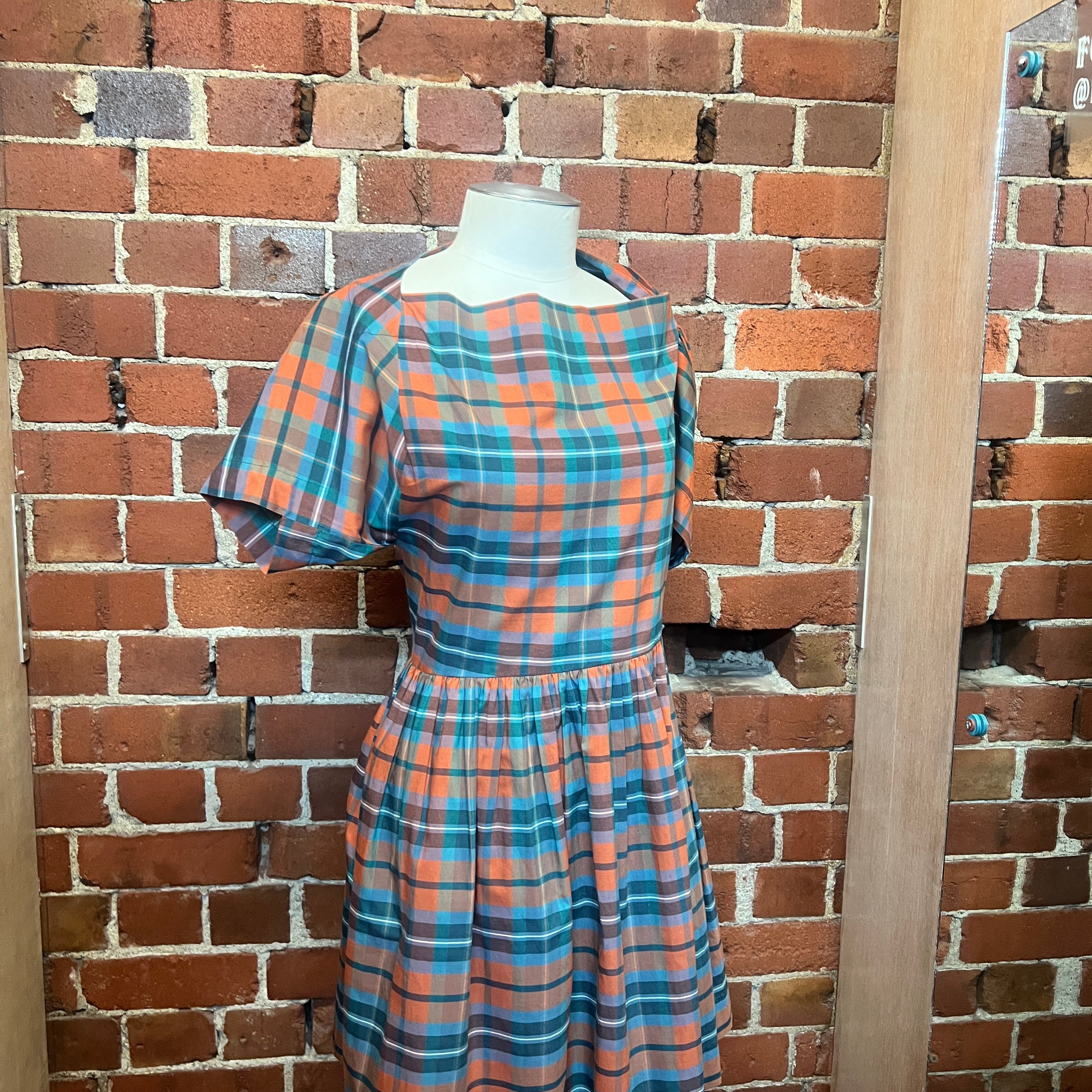 VIVIENNE WESTWOOD tartan mini dress