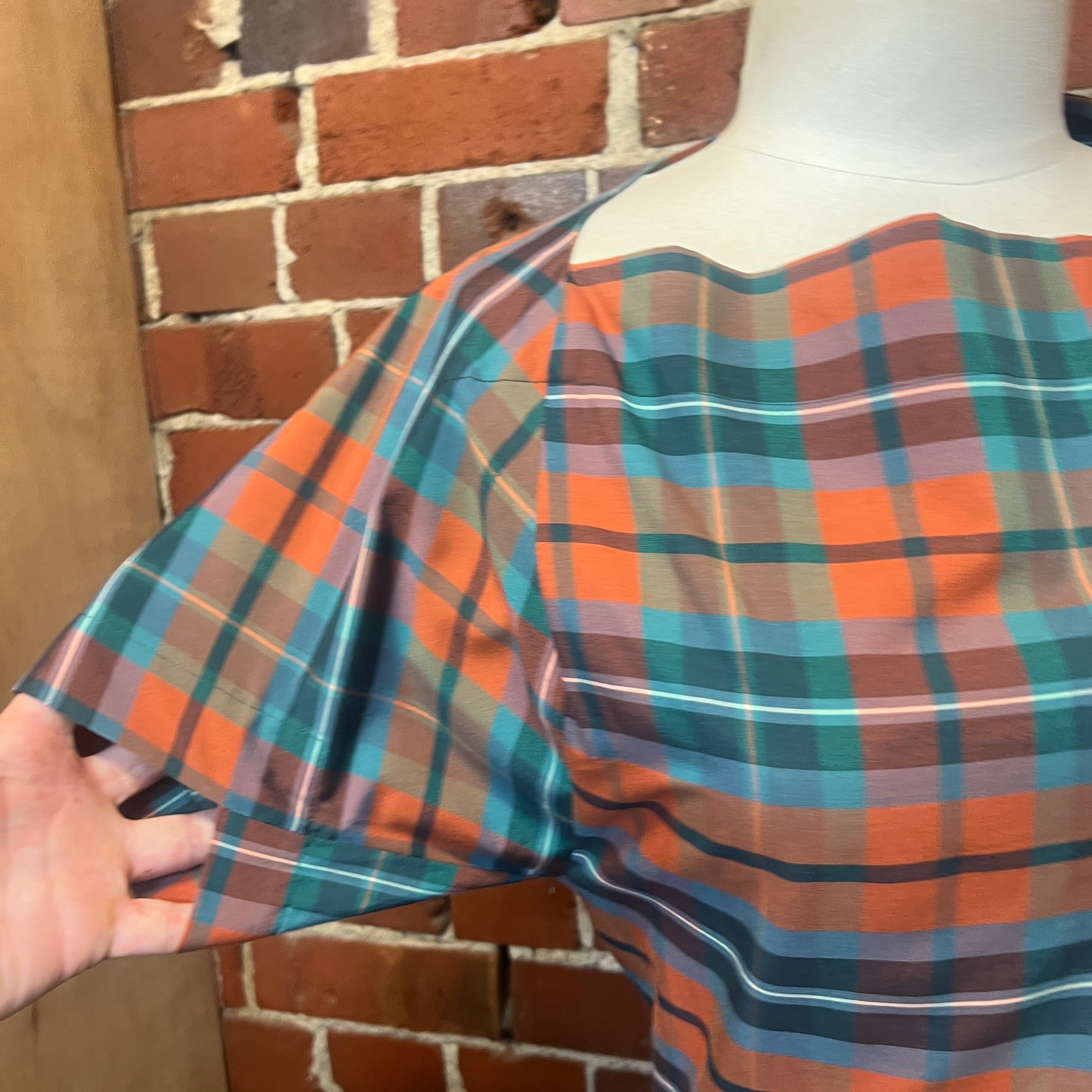VIVIENNE WESTWOOD tartan mini dress