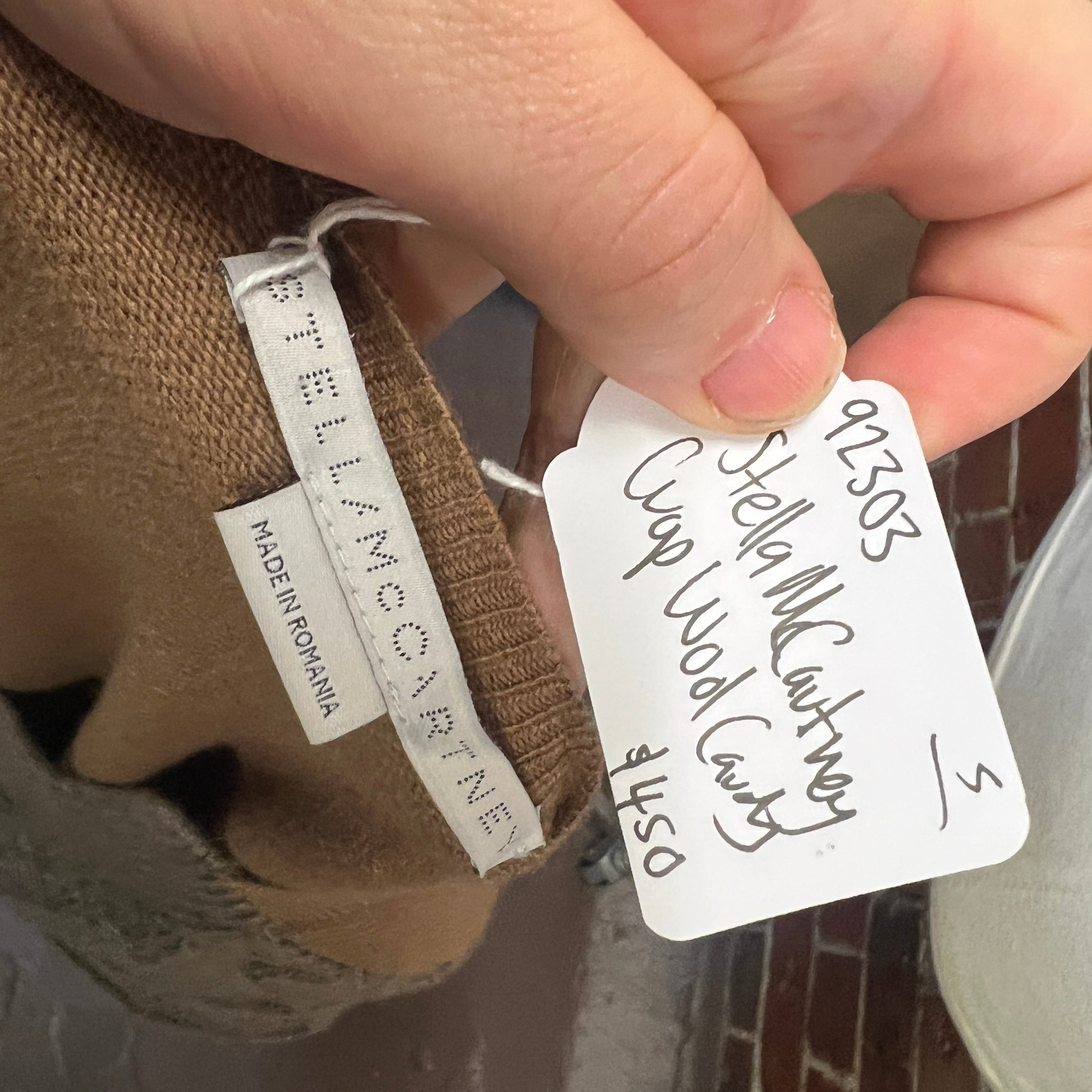 STELLA MCCARTNEY crop cardigan