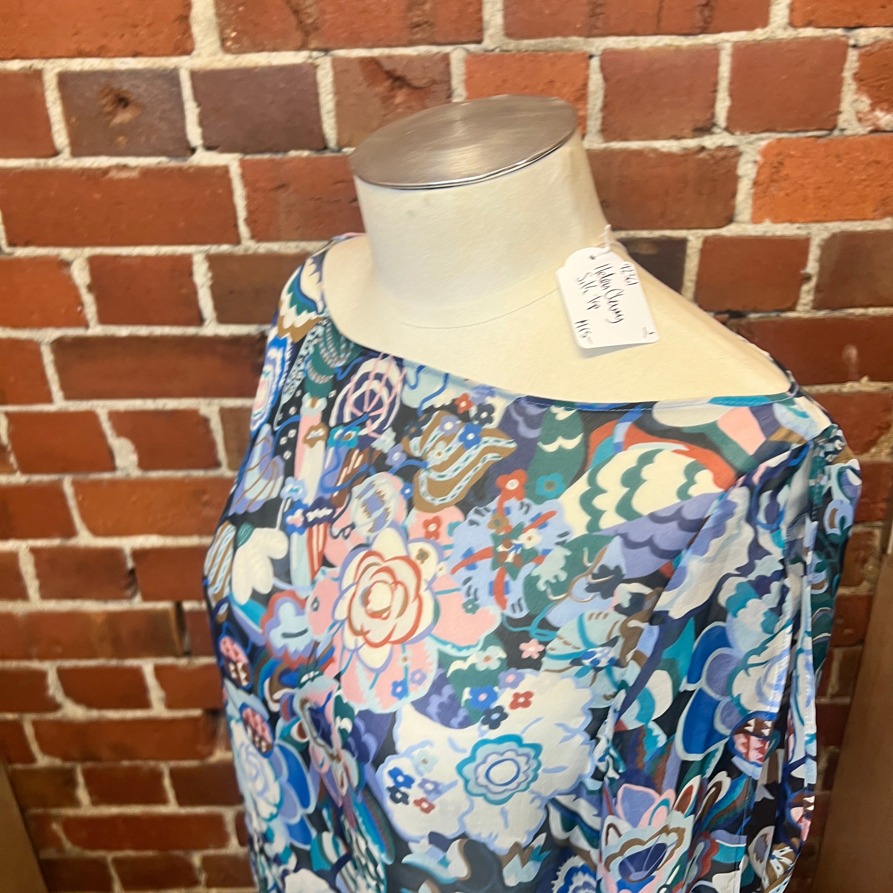 HELEN CHERRY silk top