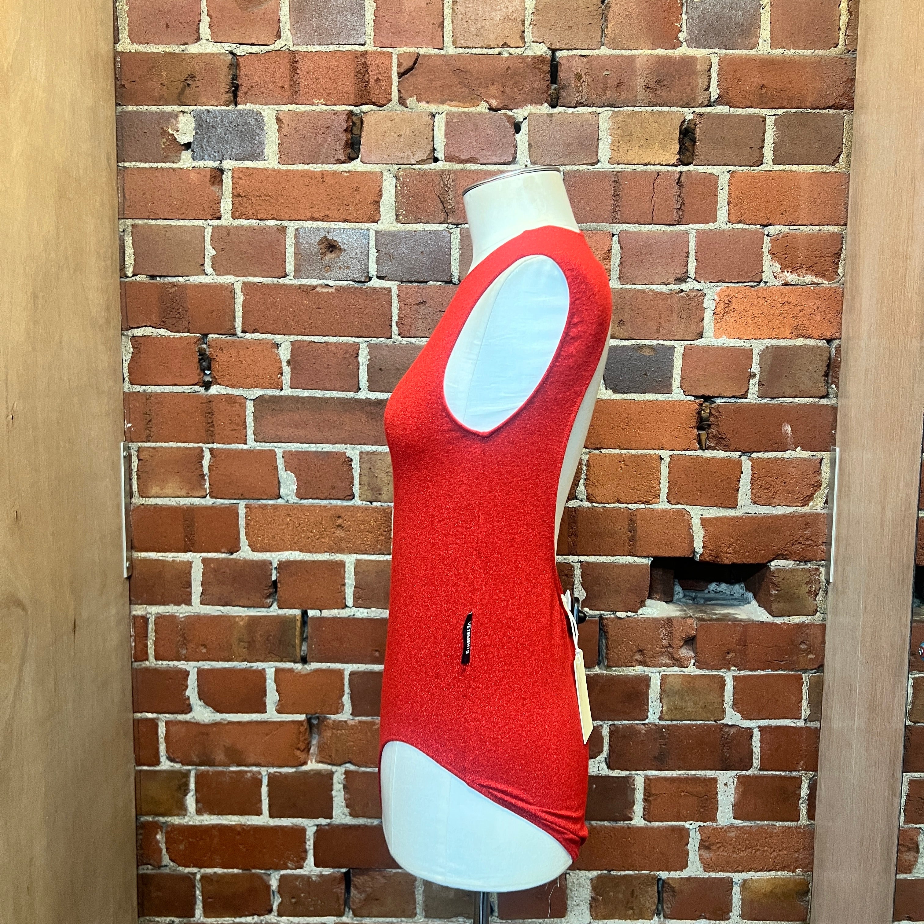 VETEMENTS backless bodysuit