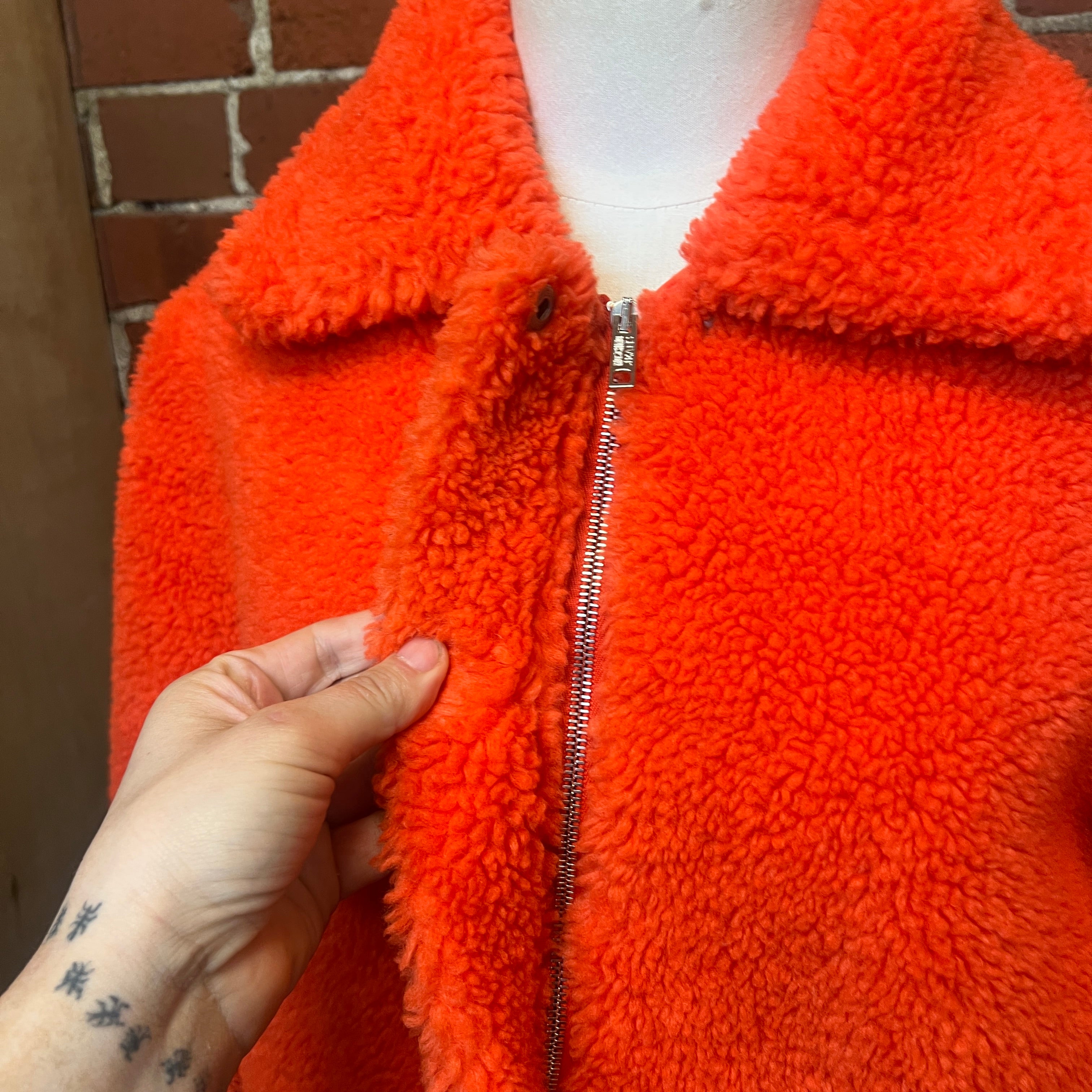 MOSCHINO JEANS fluffy bomber