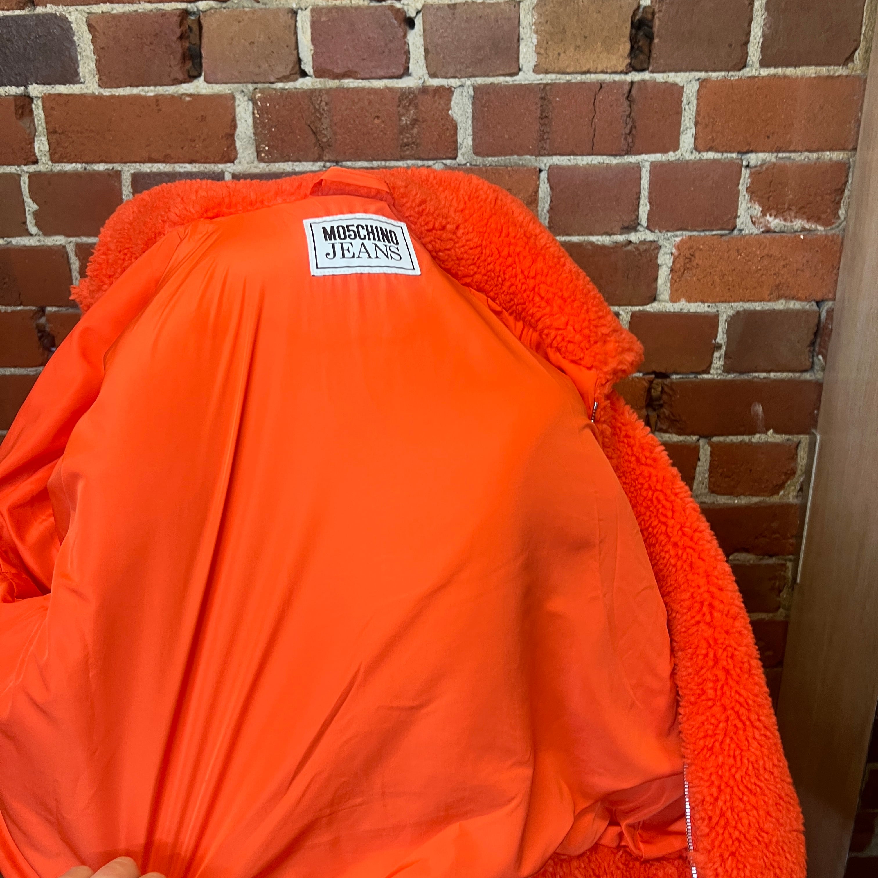 MOSCHINO JEANS fluffy bomber