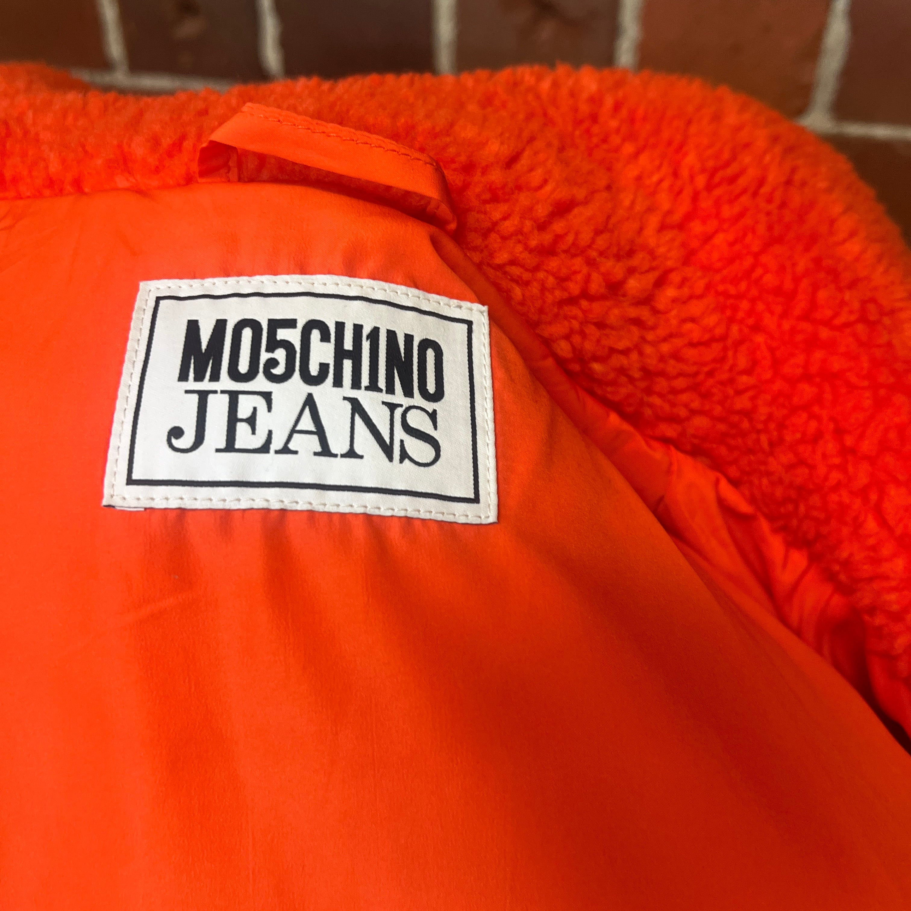 MOSCHINO JEANS fluffy bomber