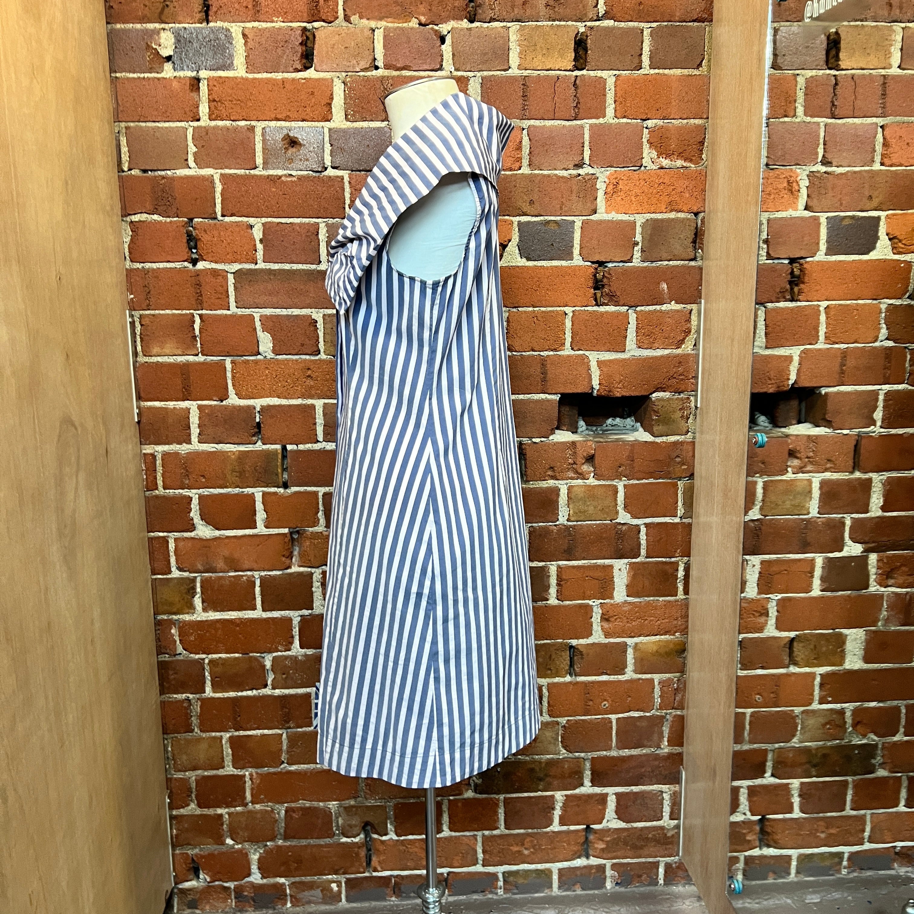 VIVIENNE WESTWOOD striped cotton dress