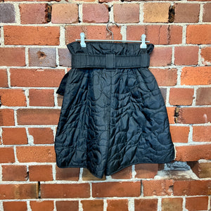 GANNI quilted nylon shorts