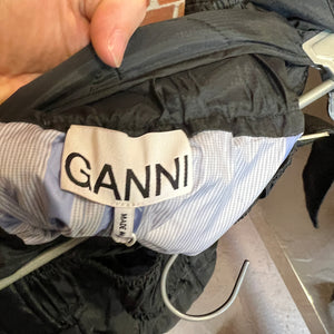 GANNI quilted nylon shorts