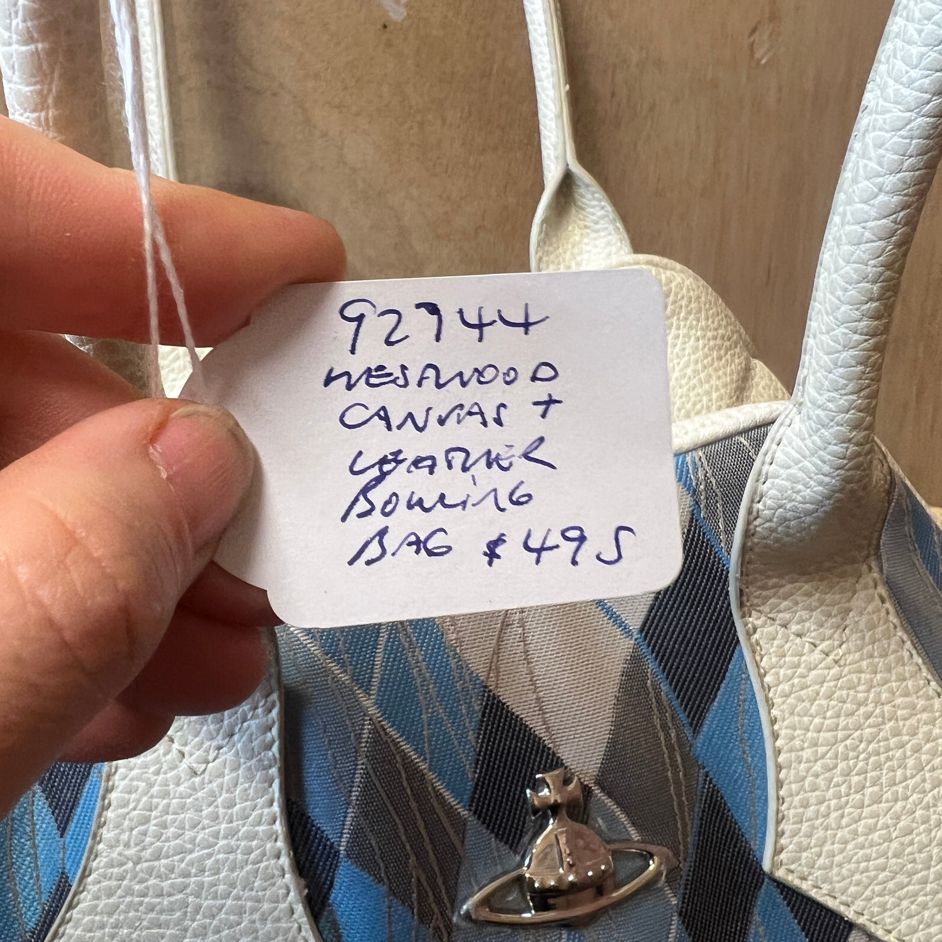 VIVIENNE WESTWOOD 1990's harlequin handbag