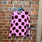 COMME DES GARCONS Polka dot jumper