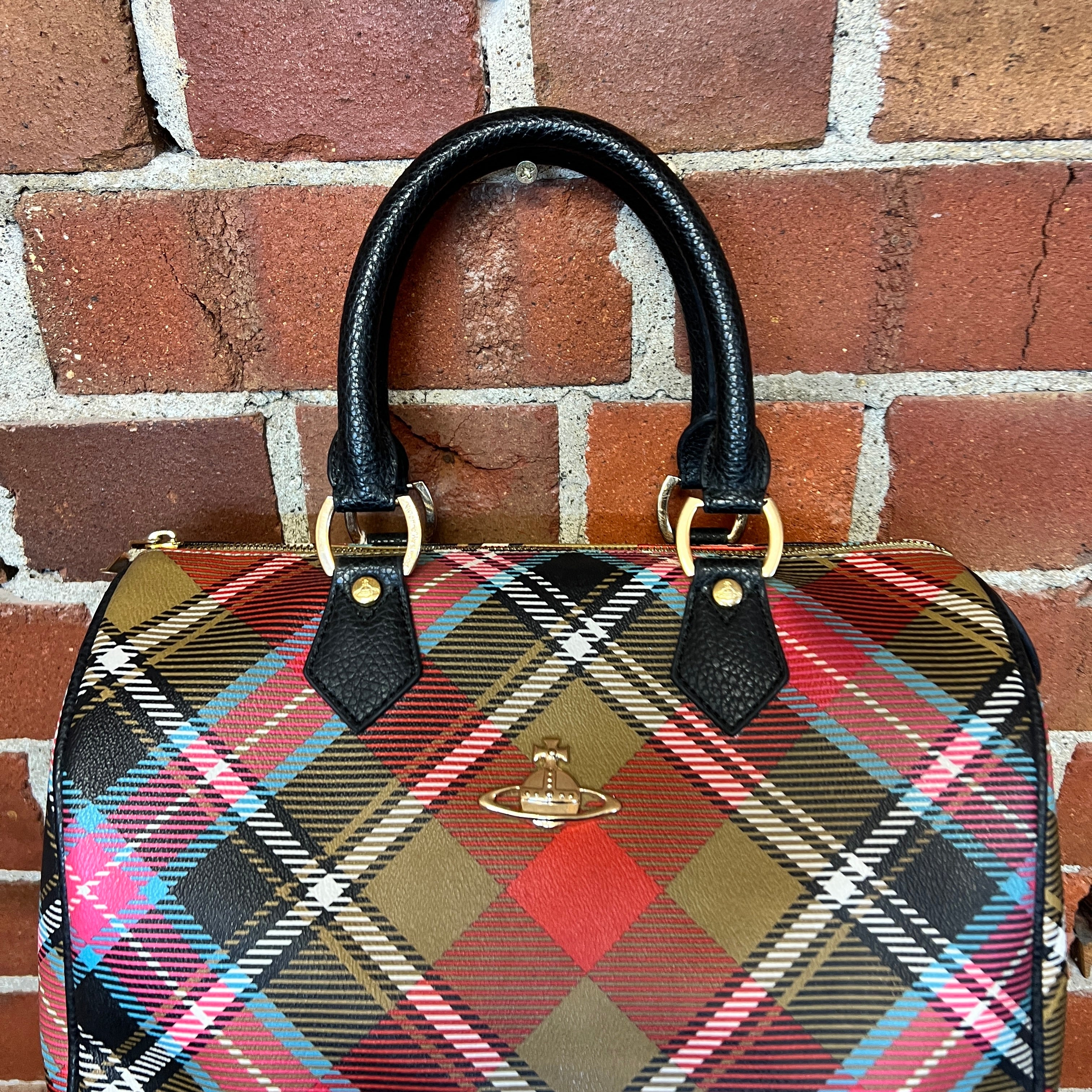 VIVIENNE WESTWOOD tartan go bag