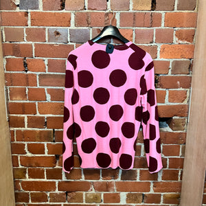 COMME DES GARCONS Polka dot jumper