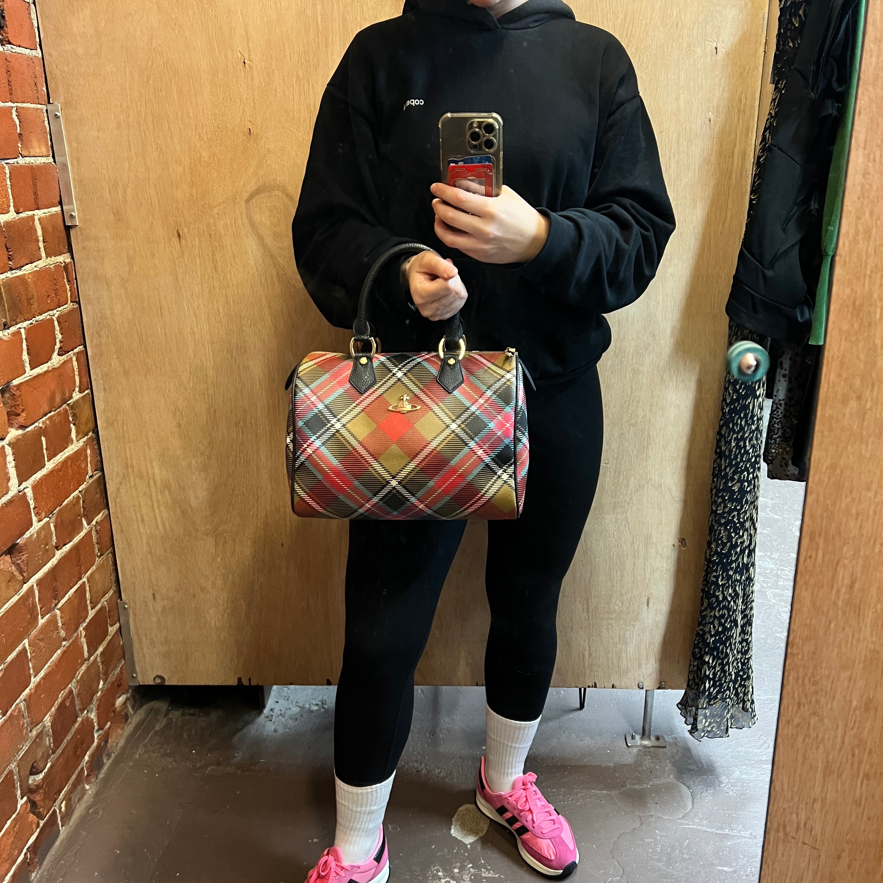 VIVIENNE WESTWOOD tartan go bag