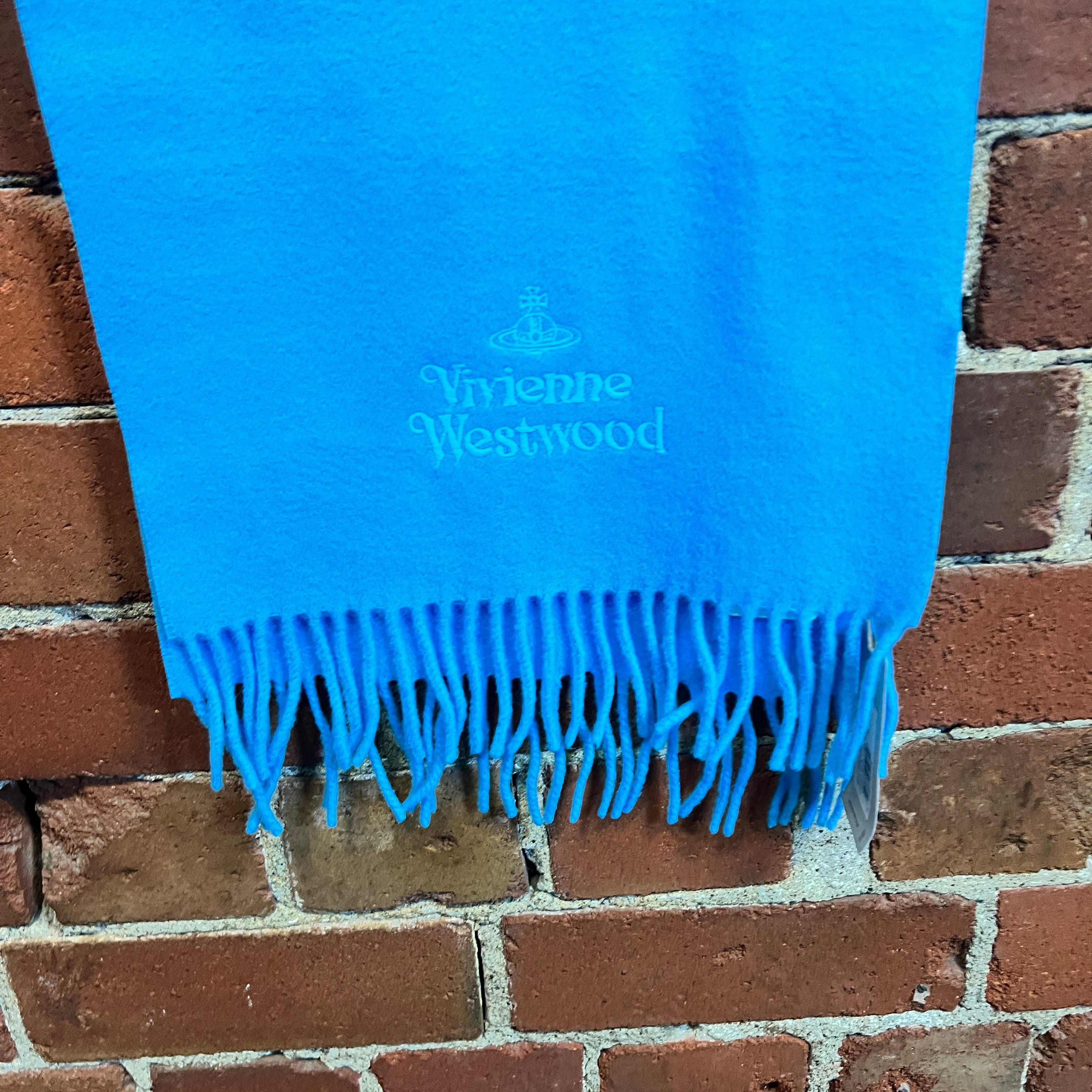 VIVIENNE WESTWOOD wool scarf