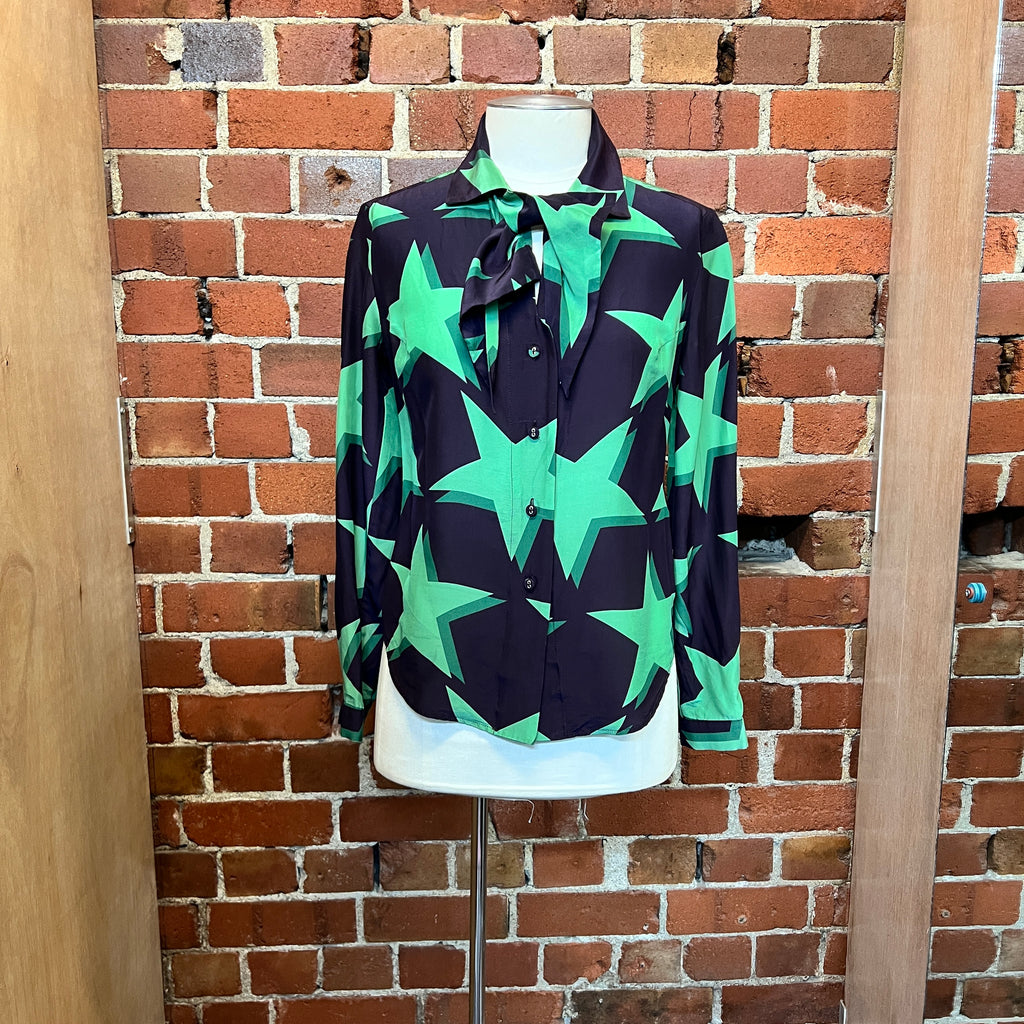 VIVIENNE WESTWOOD silk star blouse