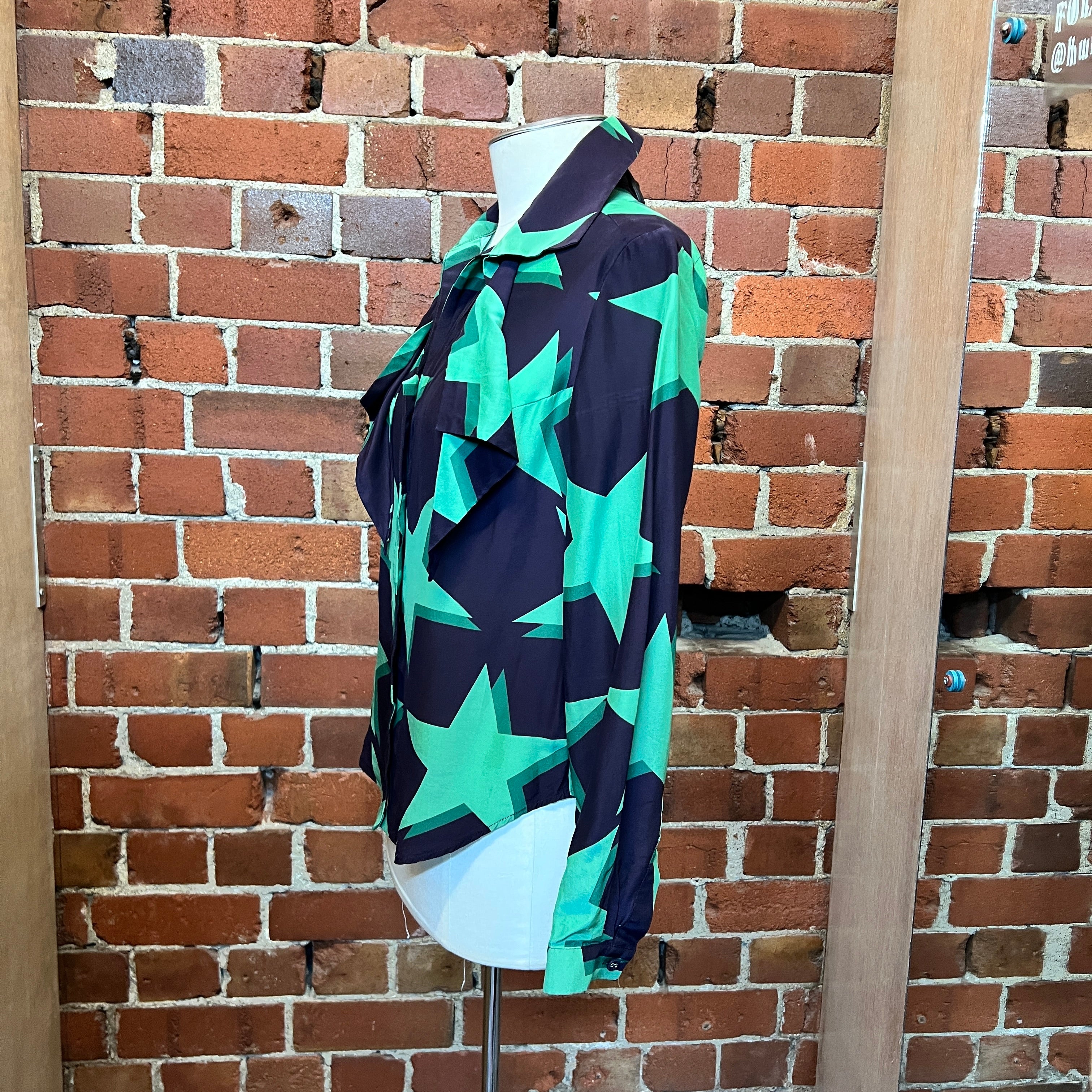 VIVIENNE WESTWOOD silk star blouse