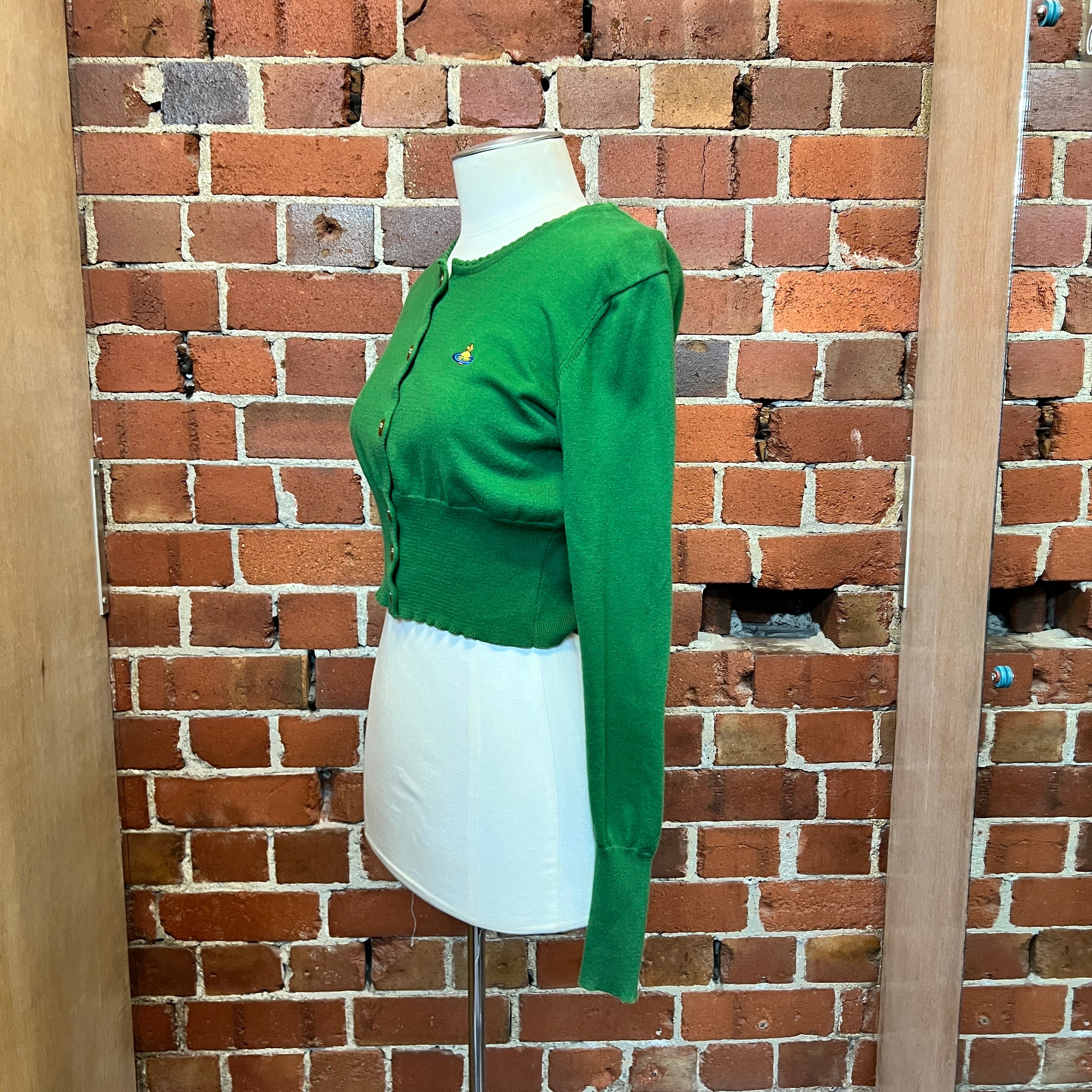 VIVIENNE WESTWOOD crop cardy