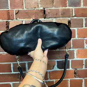 DEADLY PONIES hide and leather handbag