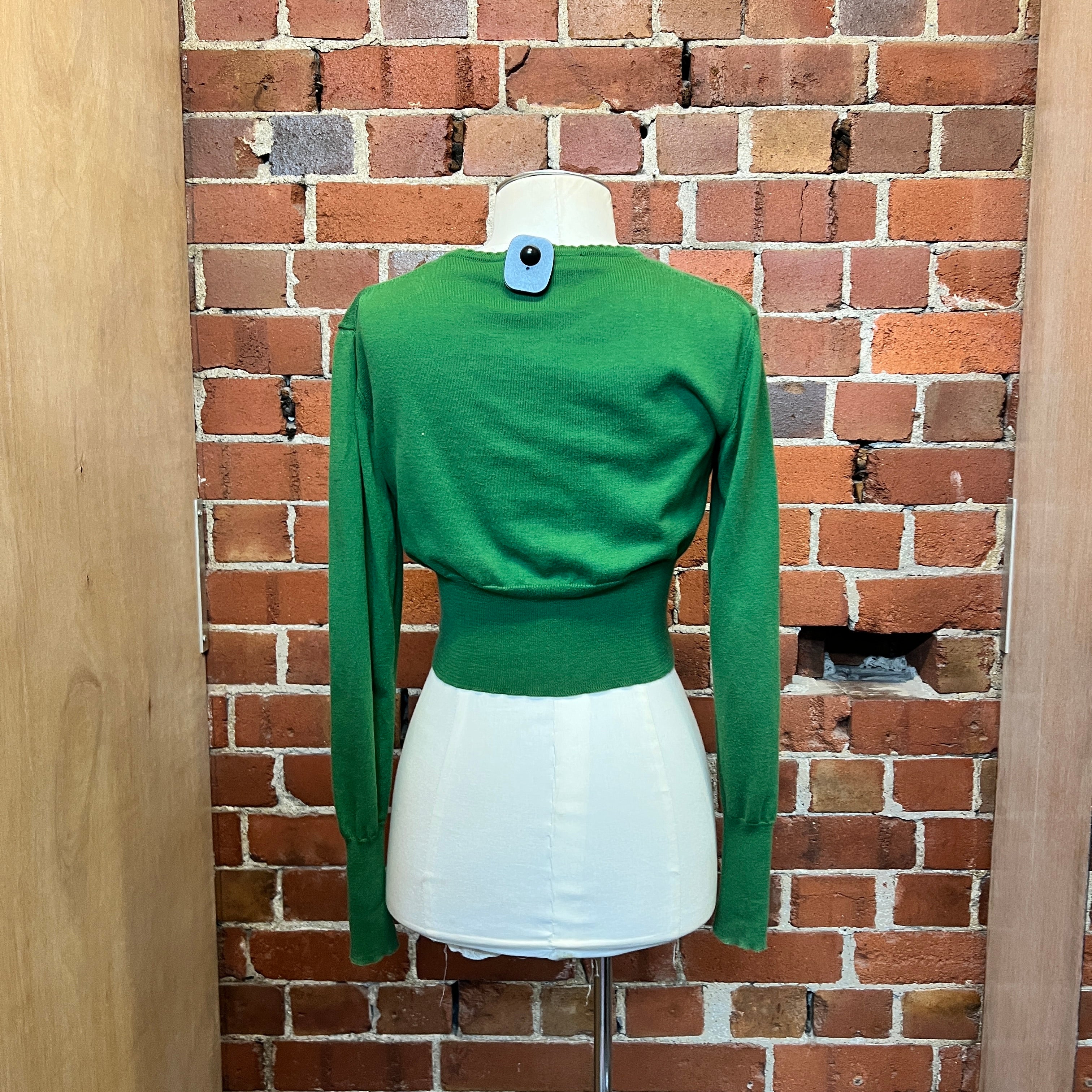 VIVIENNE WESTWOOD crop cardy