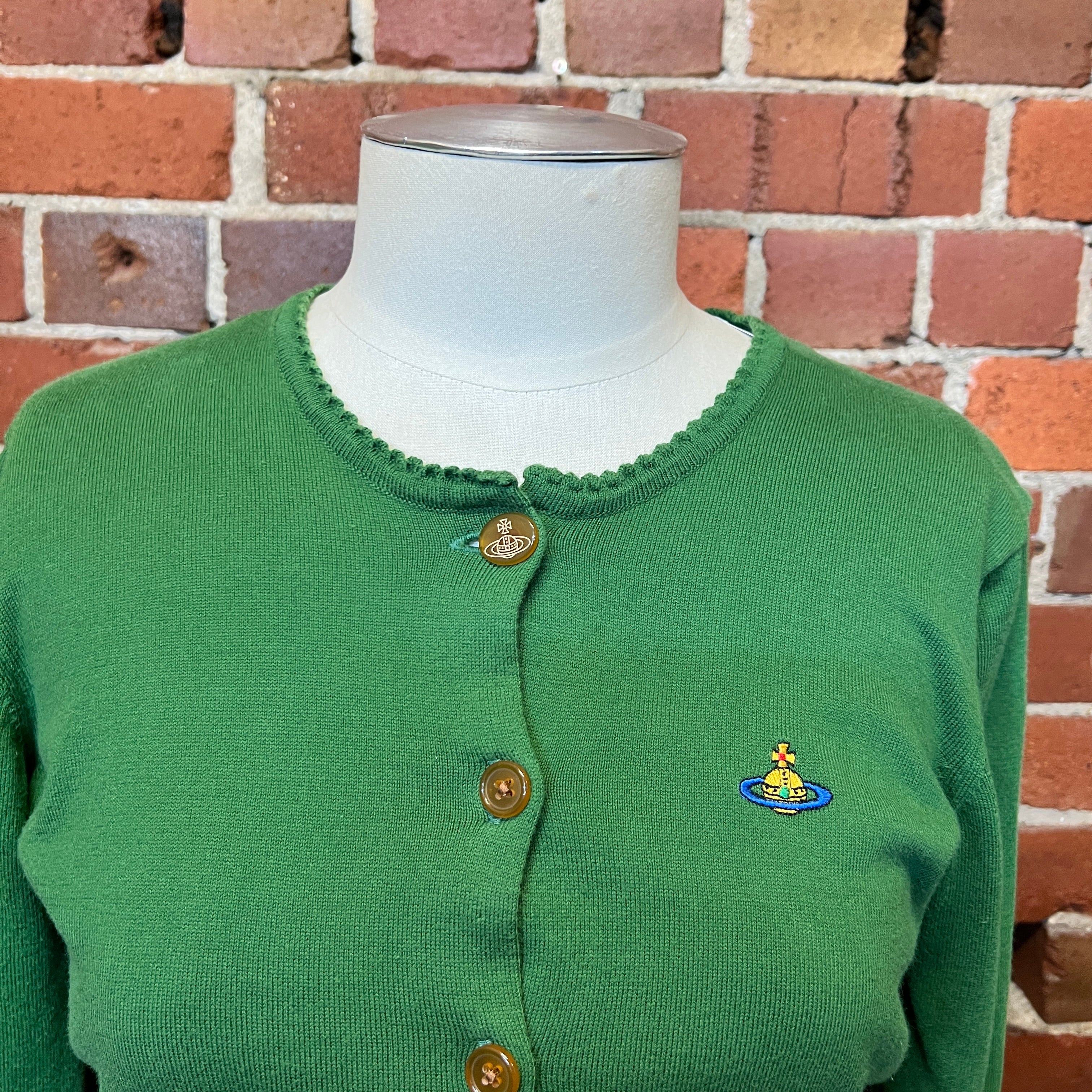 VIVIENNE WESTWOOD crop cardy