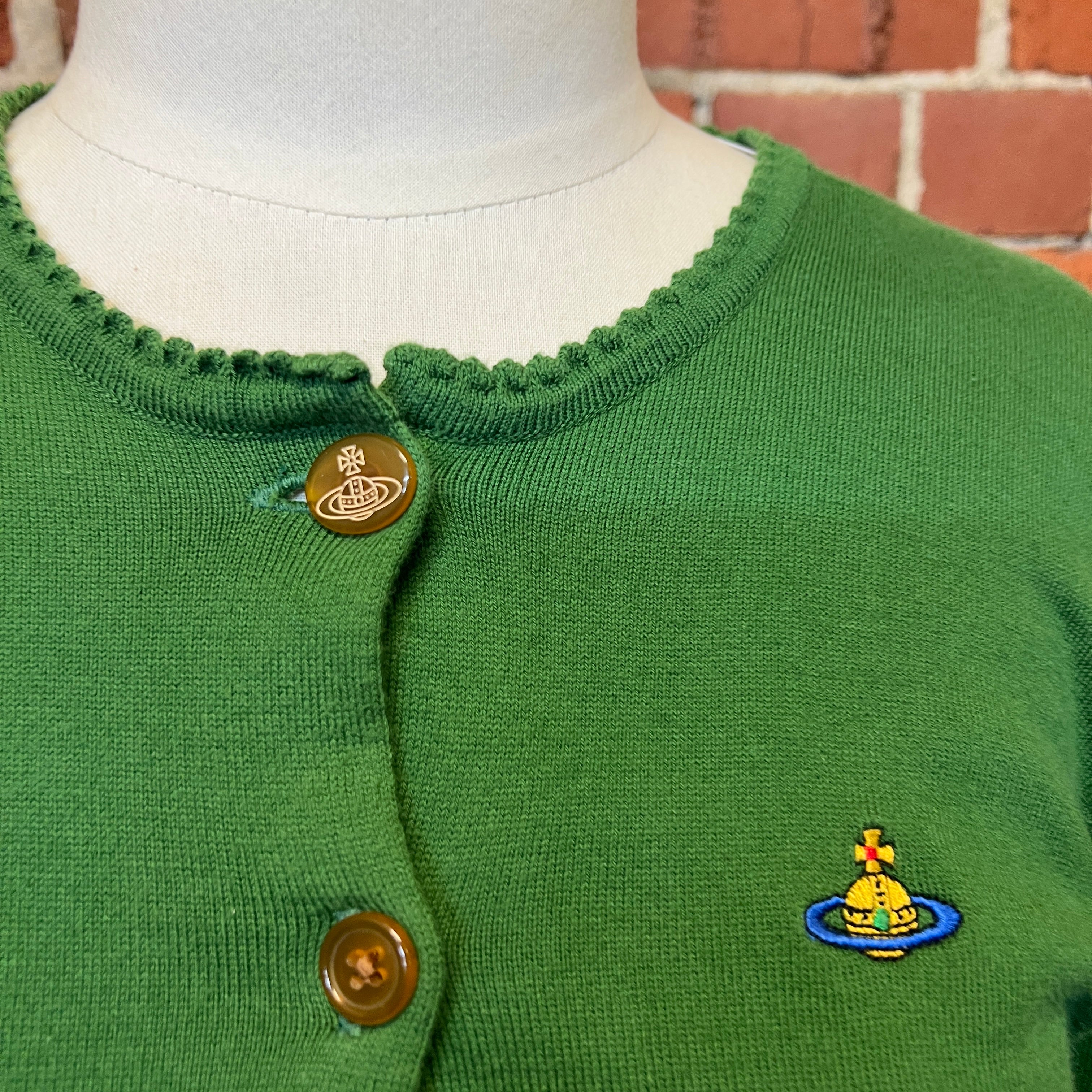 VIVIENNE WESTWOOD crop cardy