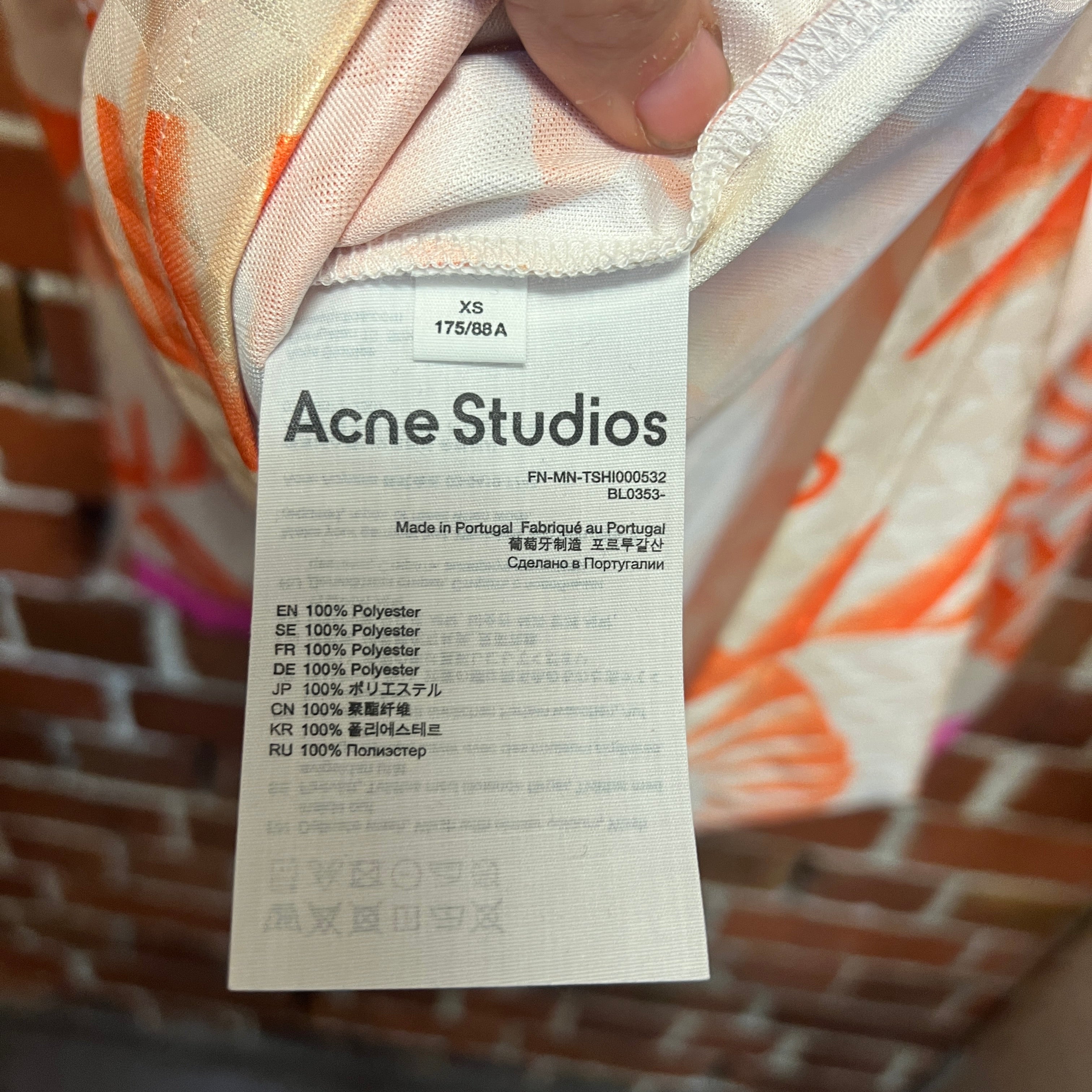 ACNE STUDIOS Rugby top