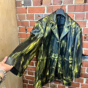 ACNE STUDIOS 'painted' leather jacket – Wellington Hunters and Collectors