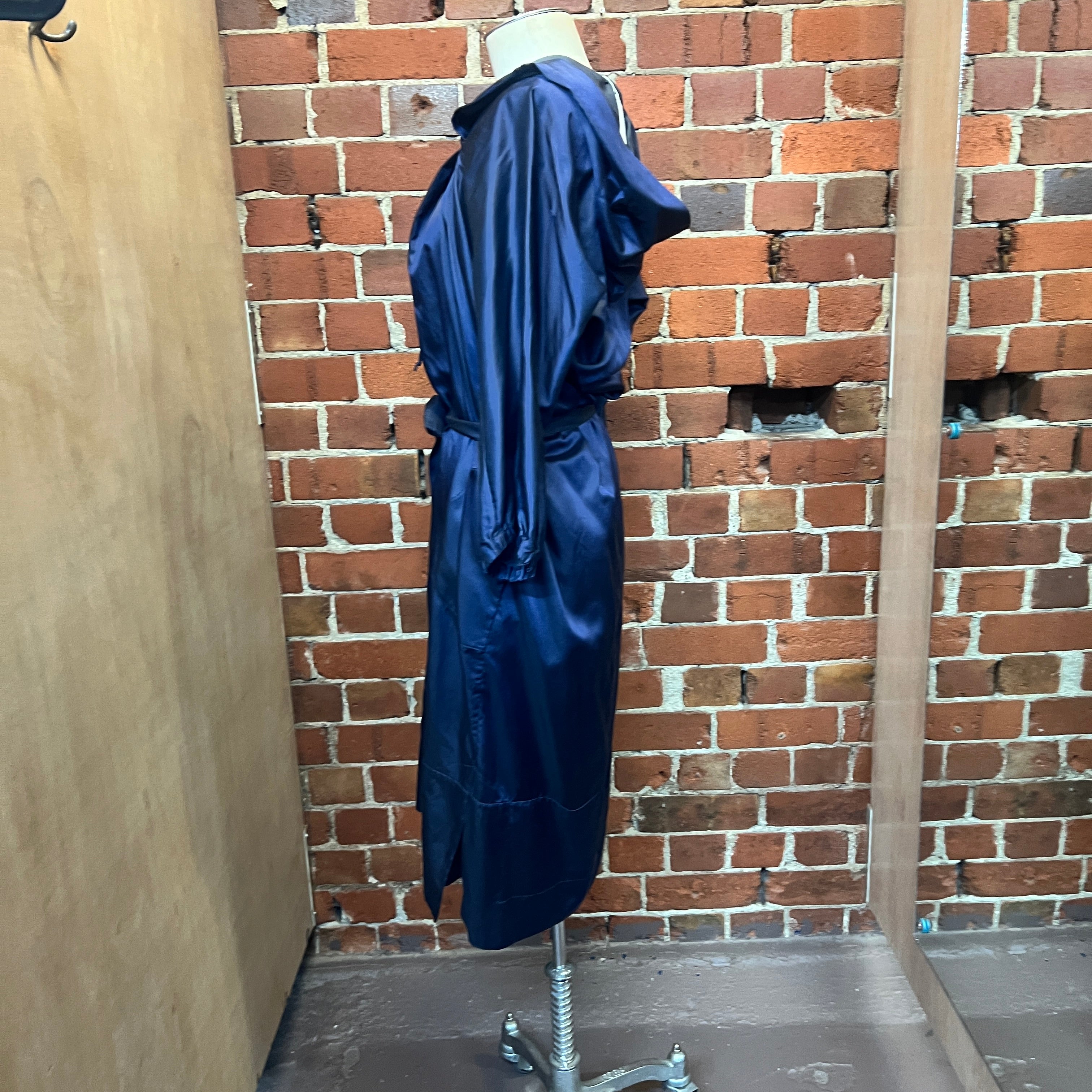 VIVIENNE WESTWOOD polished cotton hooded dress