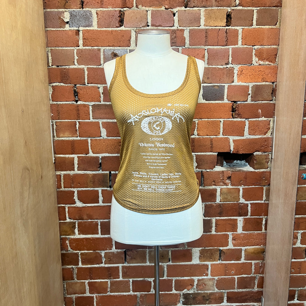 VIVIENNE WESTWOOD 1990's singlet top