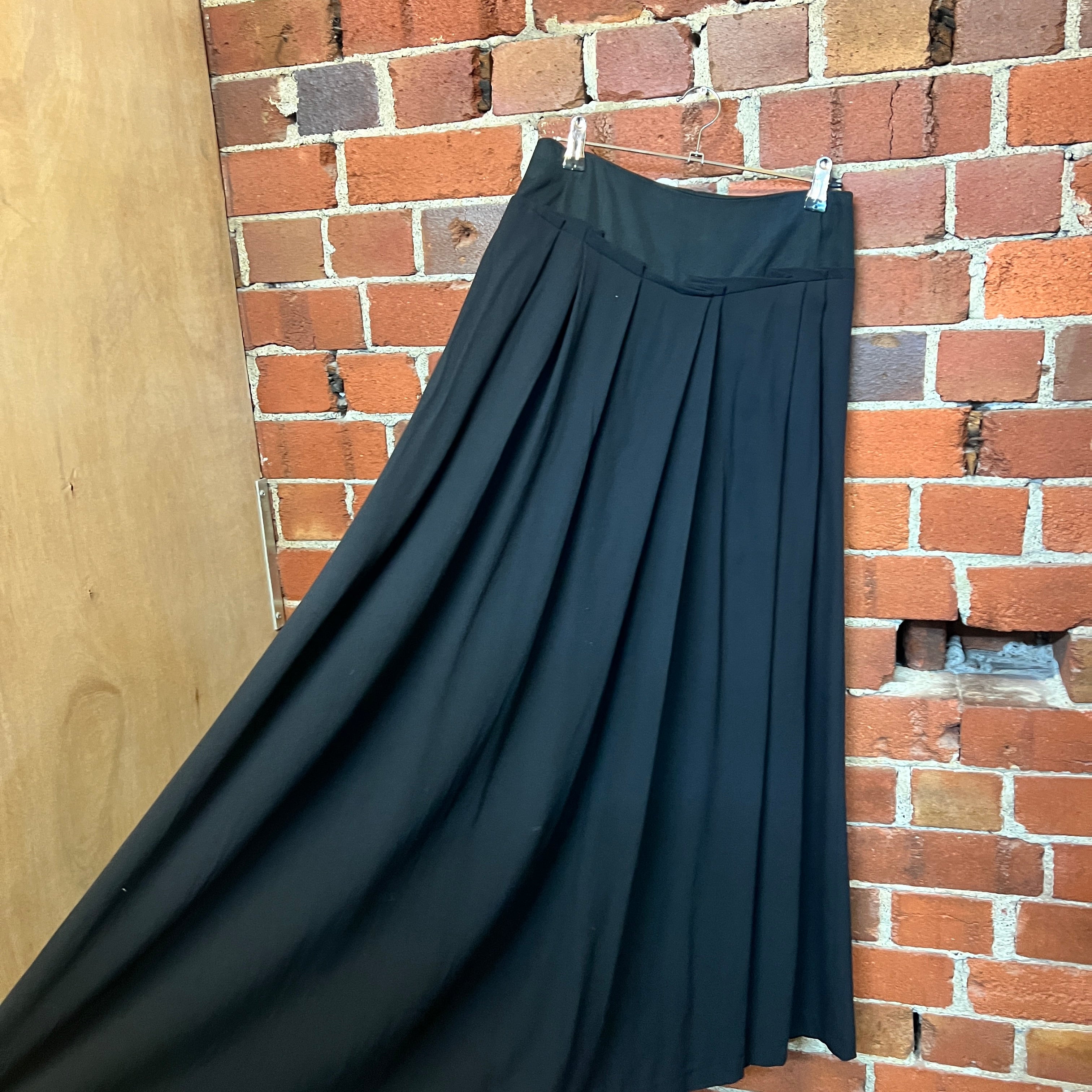 DRIES VAN NOTEN pleated maxi skirt