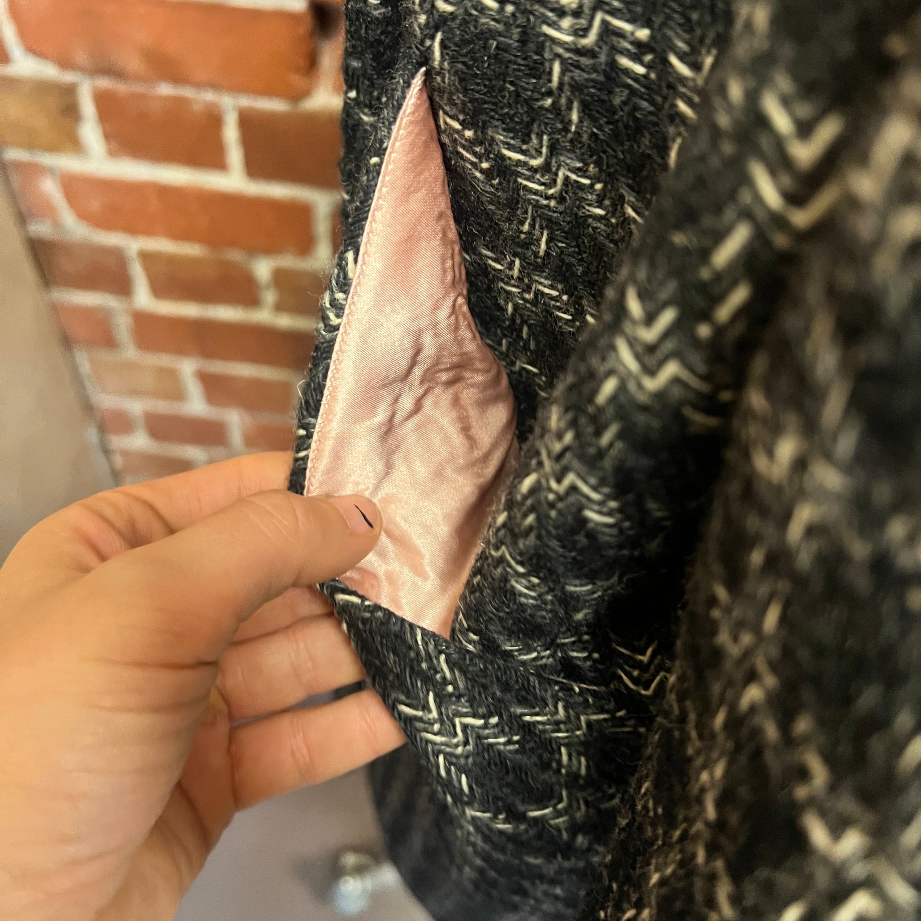 SHARONA CRAIG Wool tweed coat