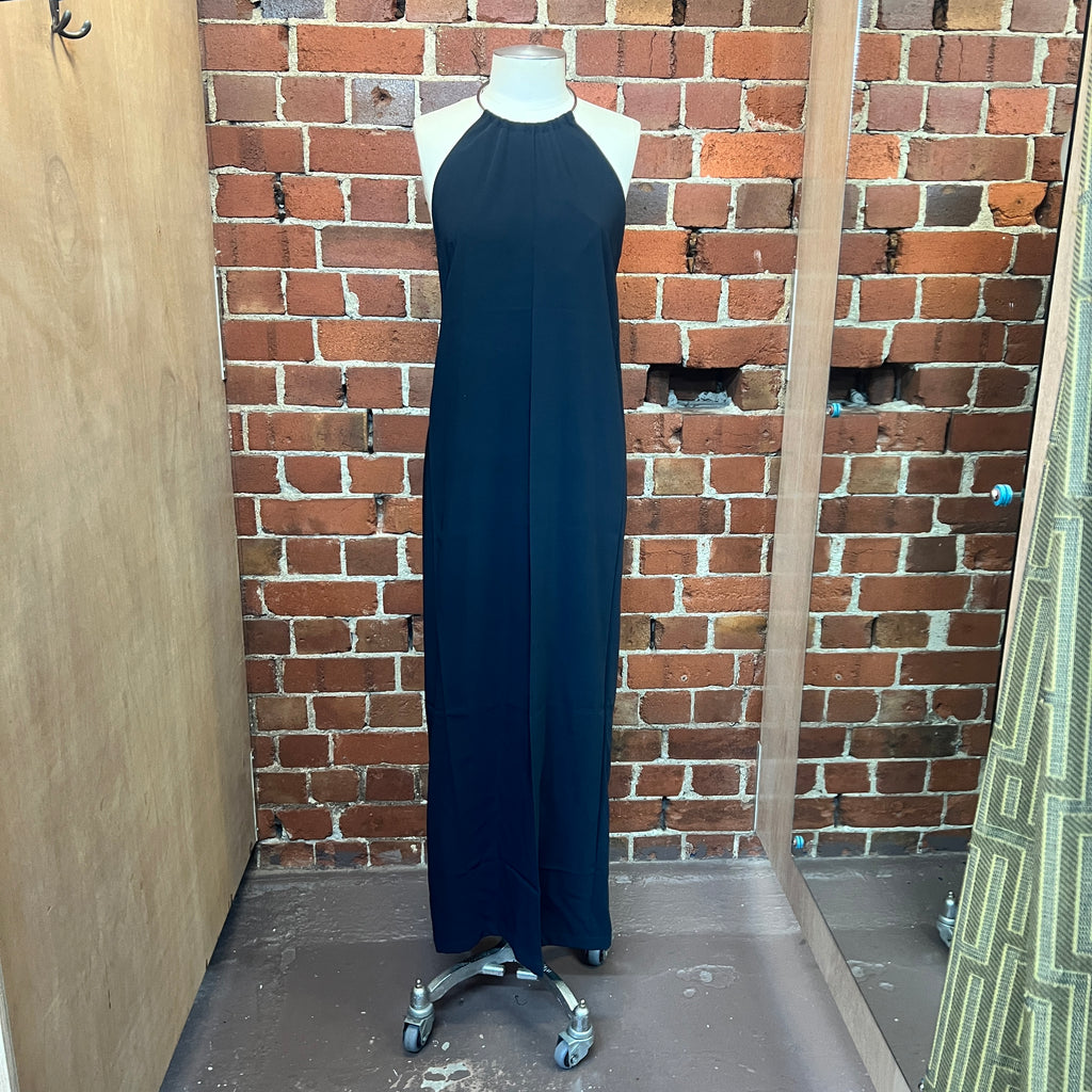 MARGIELA CHOKER  halter neck silk gown Spring 2000