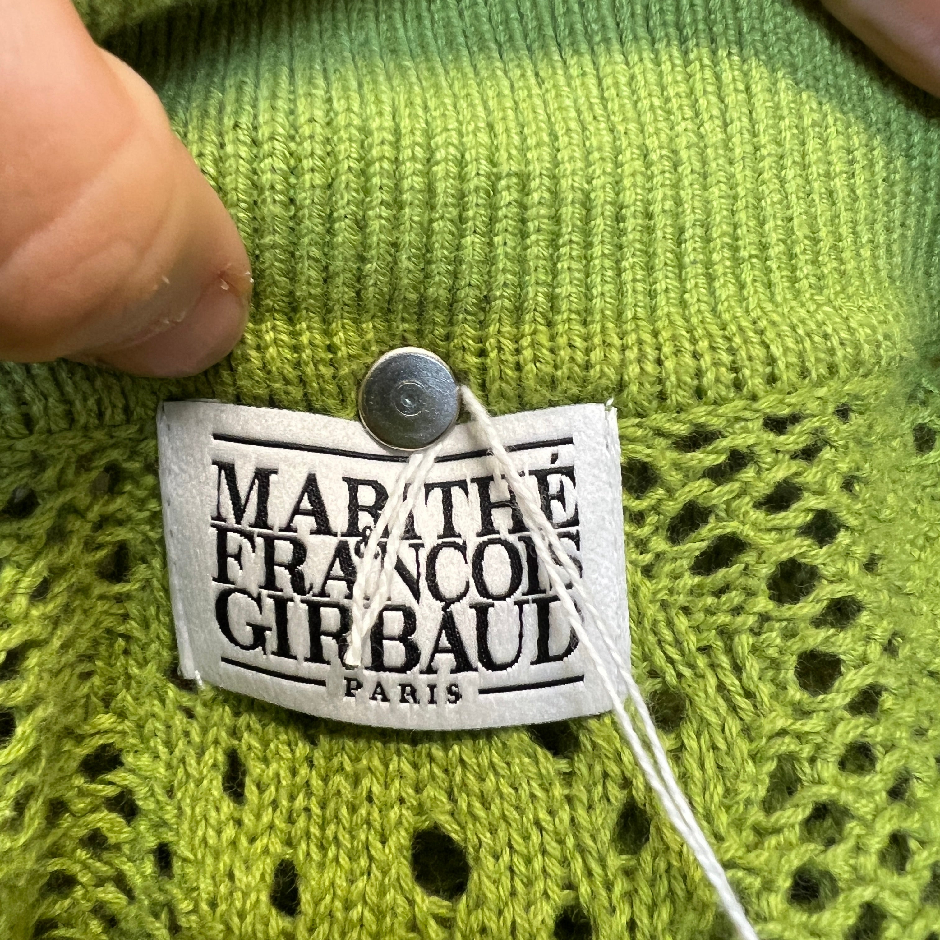 MARTIN FRANCOIS GIRBAUD crochet dress