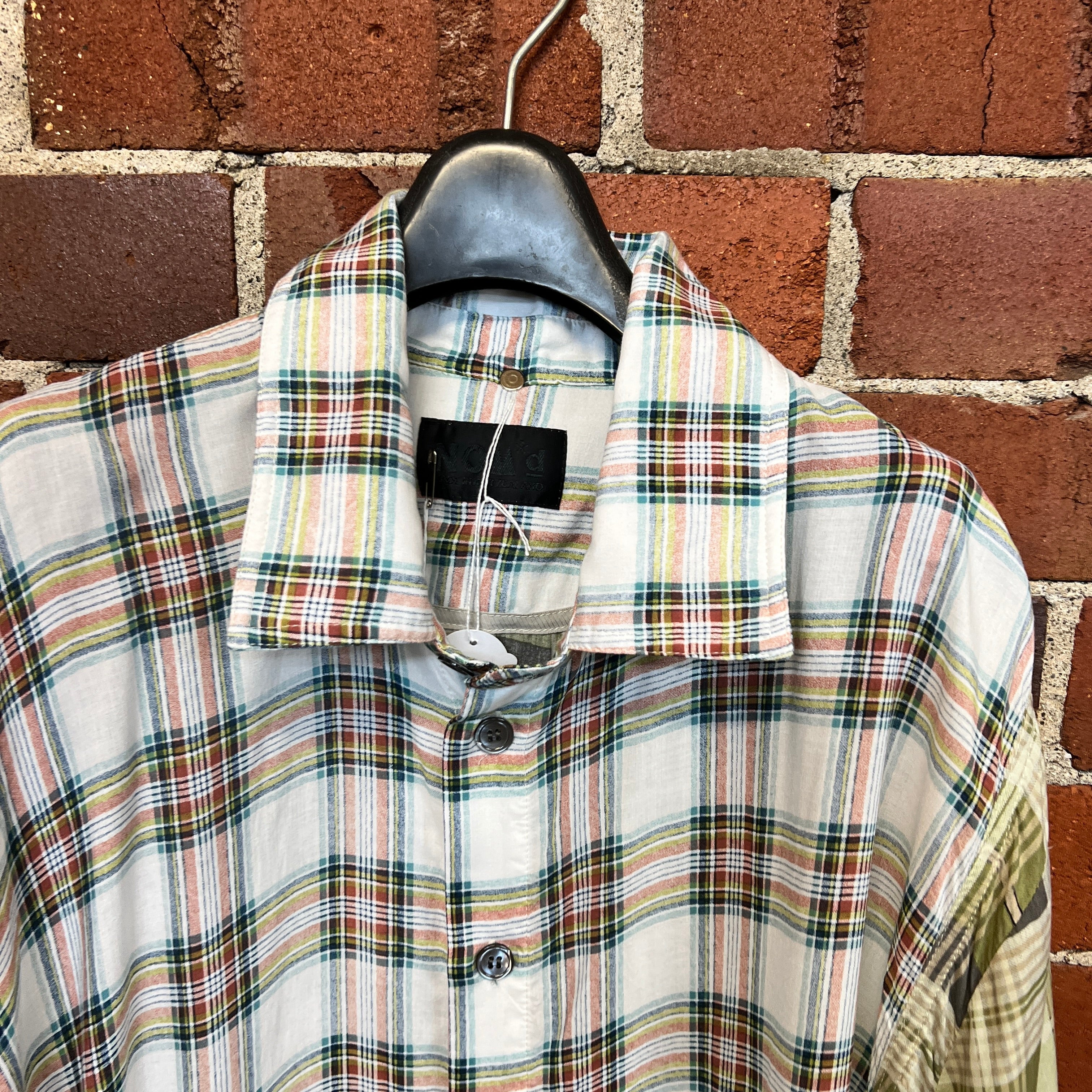 NOM-D tartan fabrics shirt