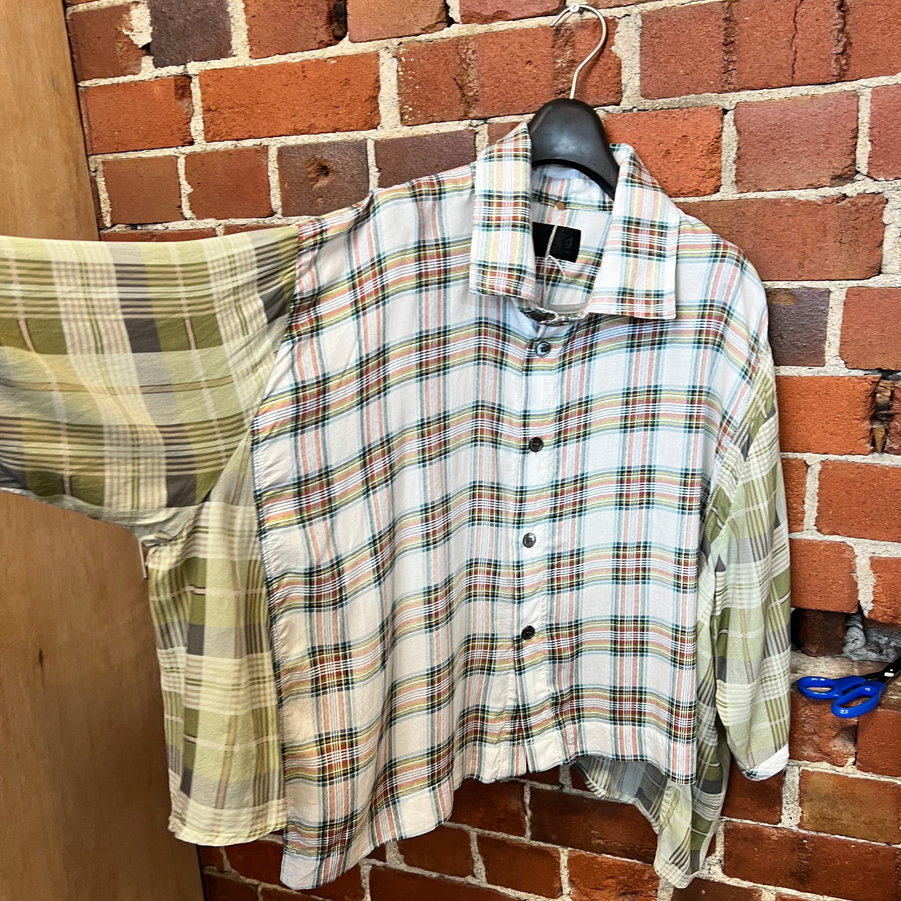 NOM-D tartan fabrics shirt