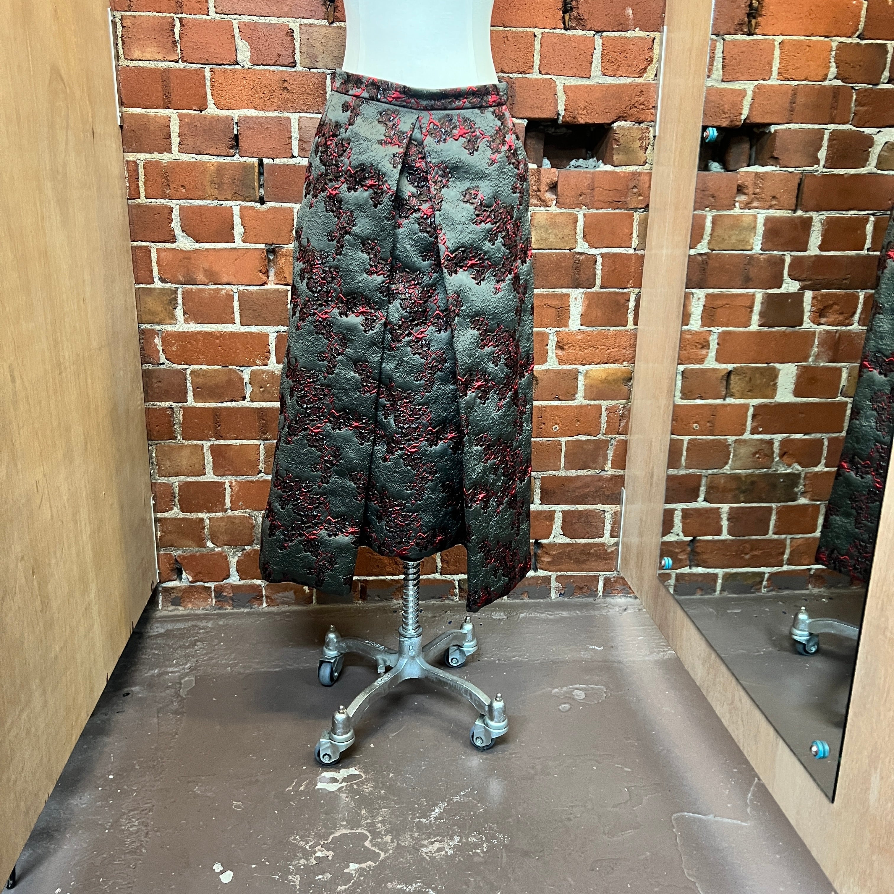 DRIES VAN NOTEN tapestry style skirt