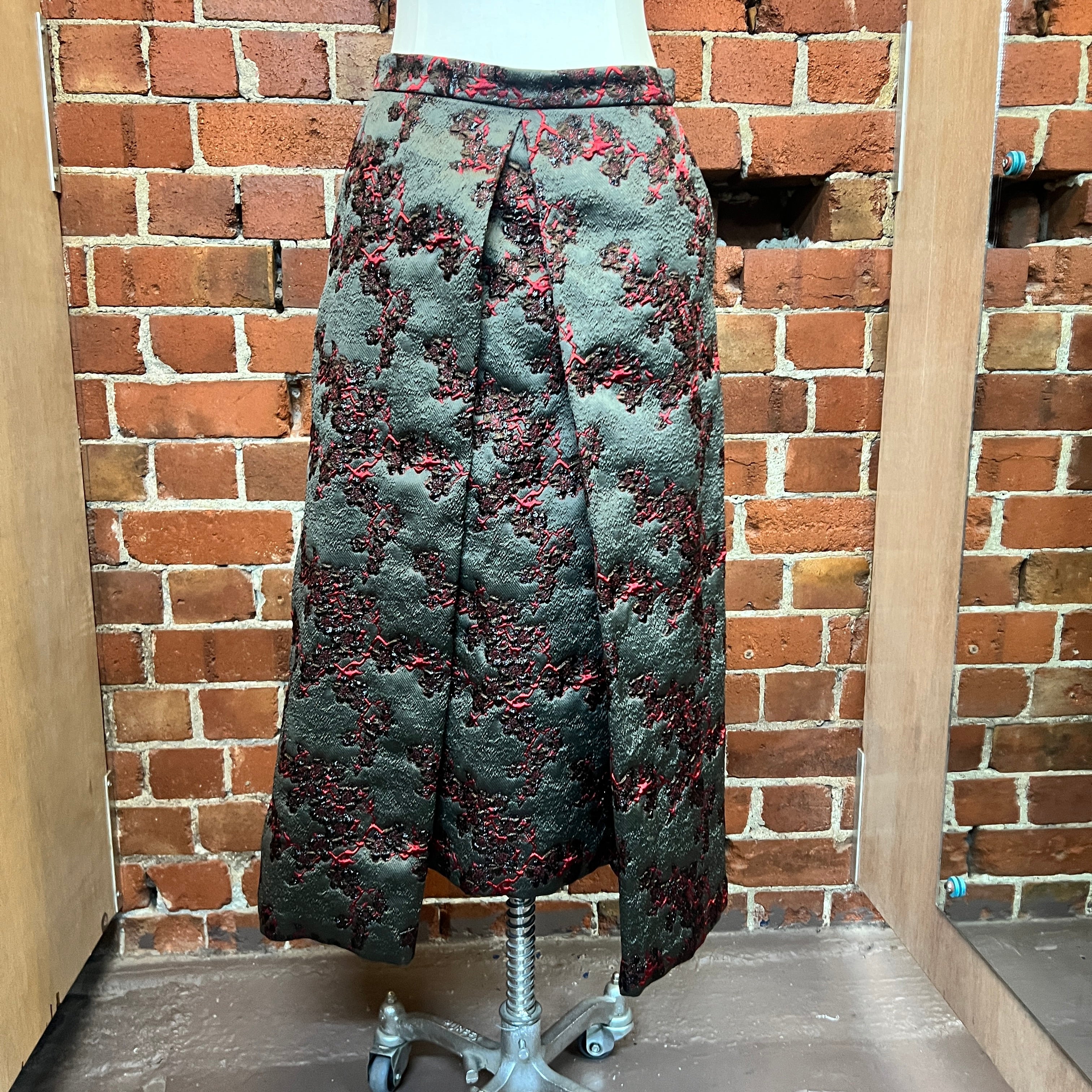 DRIES VAN NOTEN tapestry style skirt