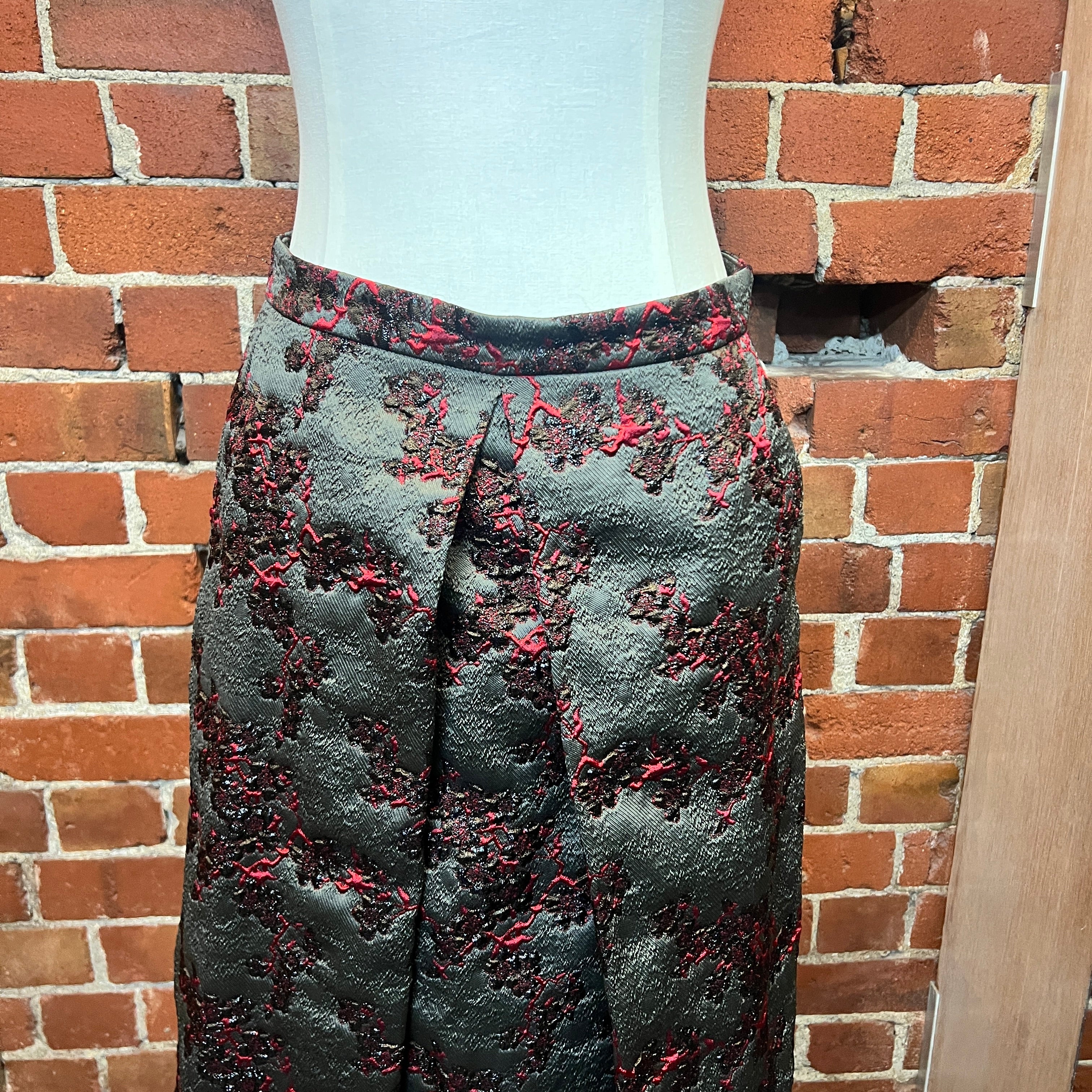 DRIES VAN NOTEN tapestry style skirt