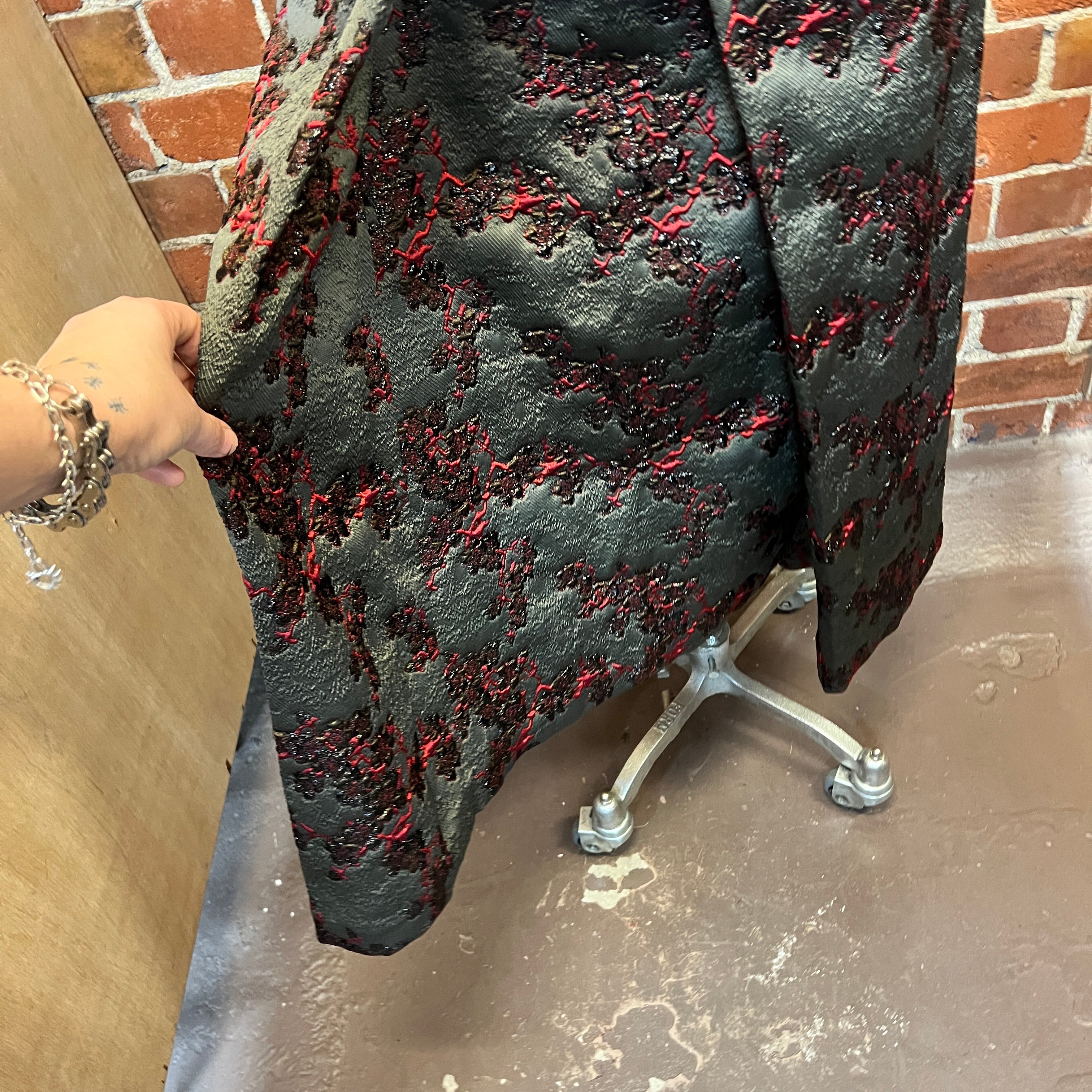 DRIES VAN NOTEN tapestry style skirt