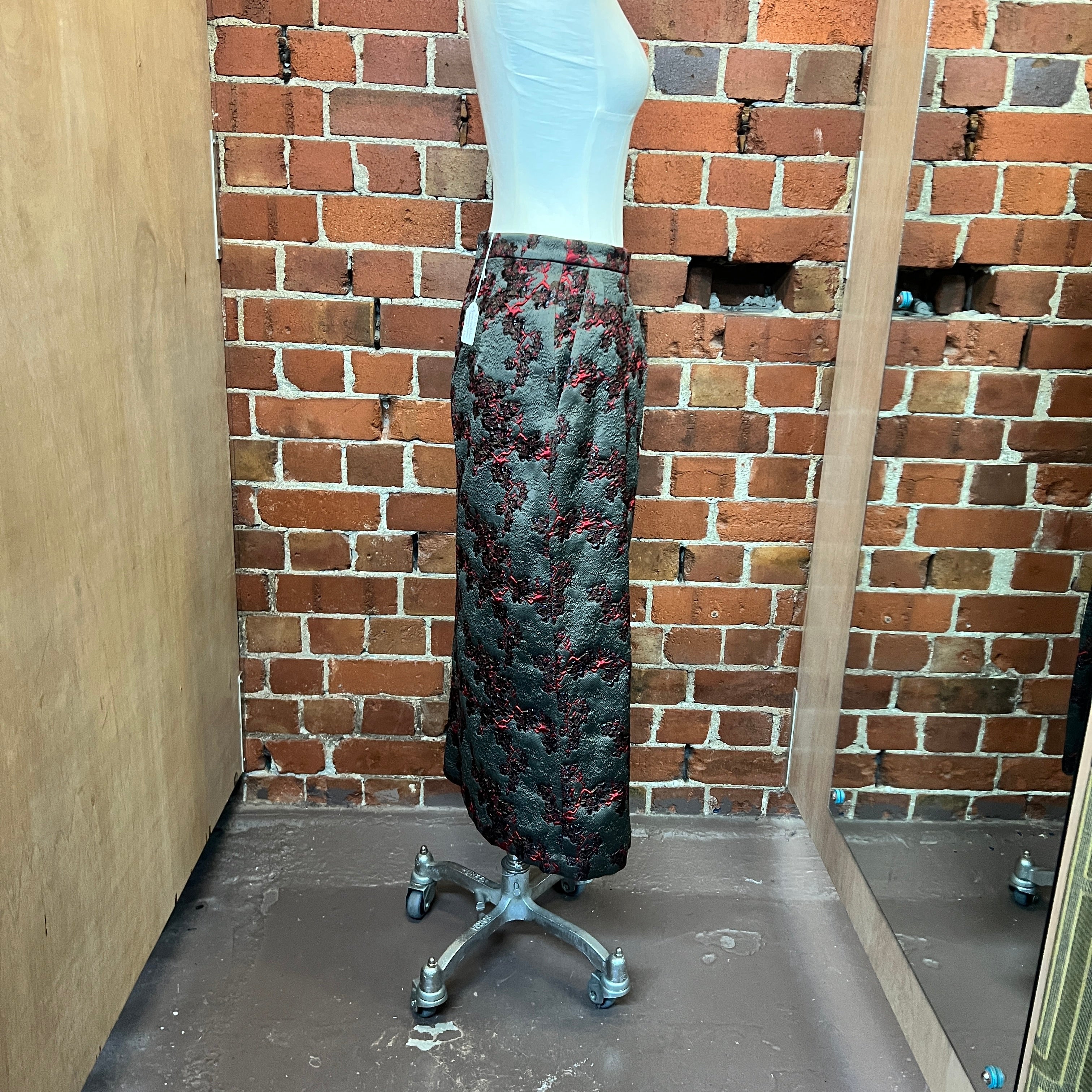 DRIES VAN NOTEN tapestry style skirt