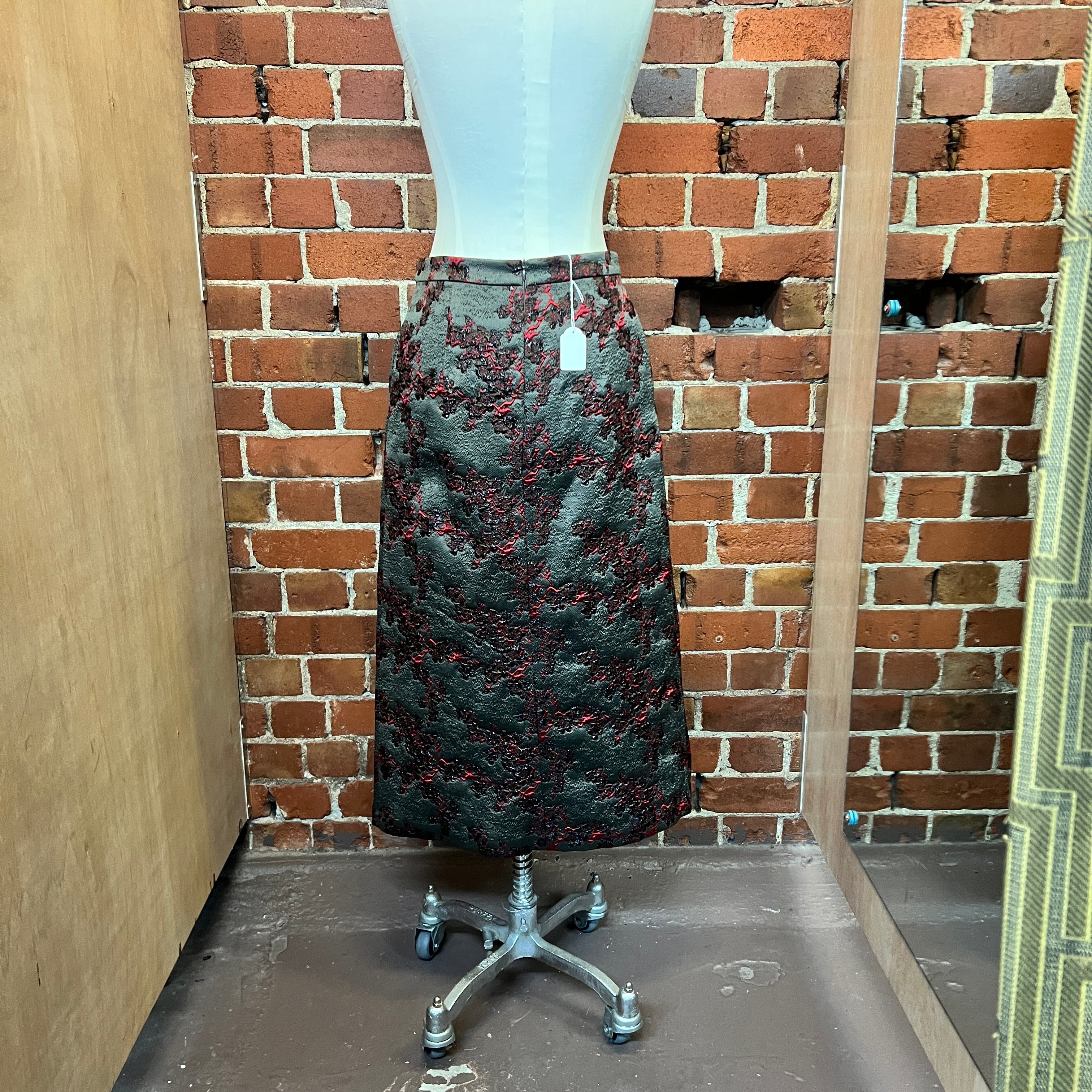 DRIES VAN NOTEN tapestry style skirt