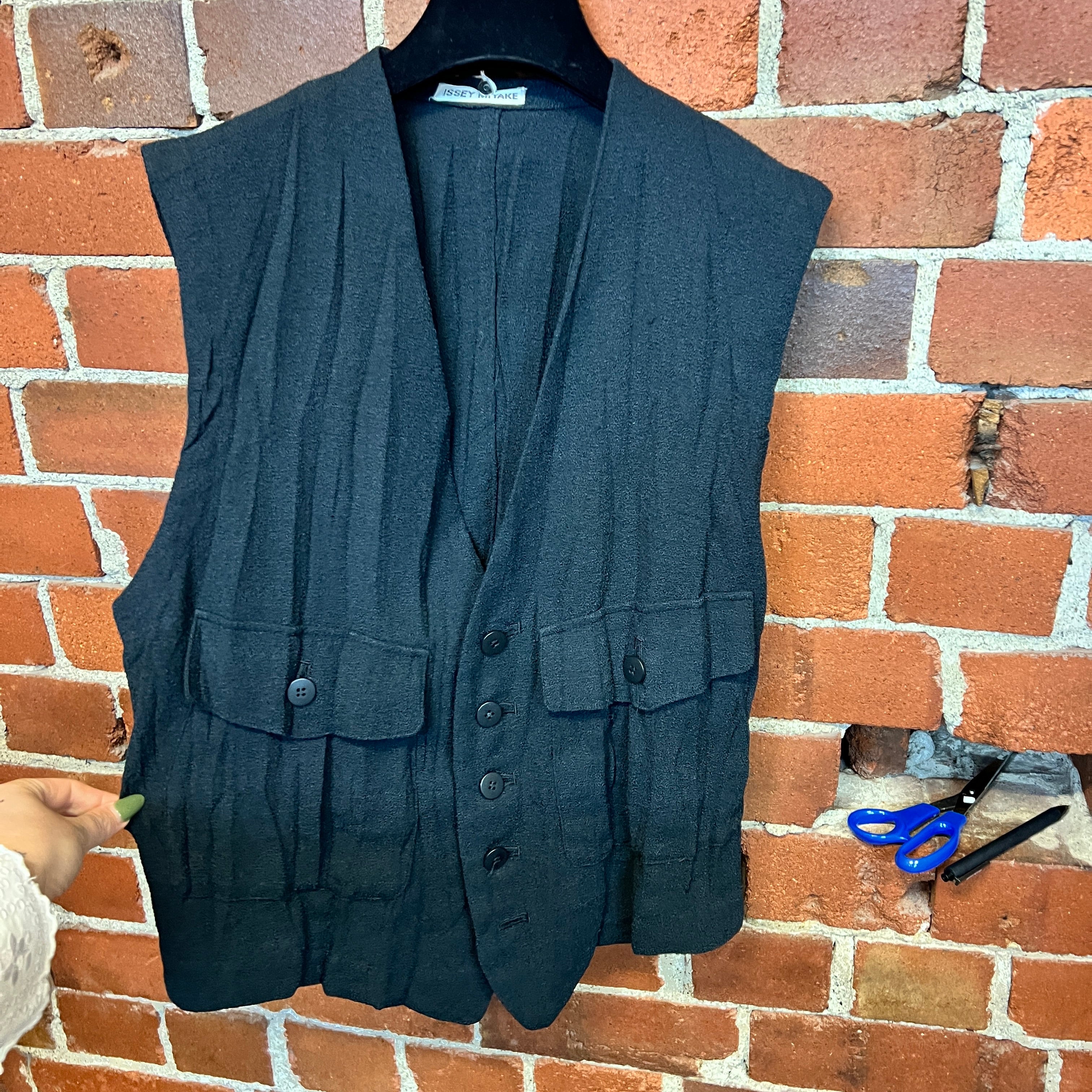 ISSEY MIYAKE 1990's pleats vest