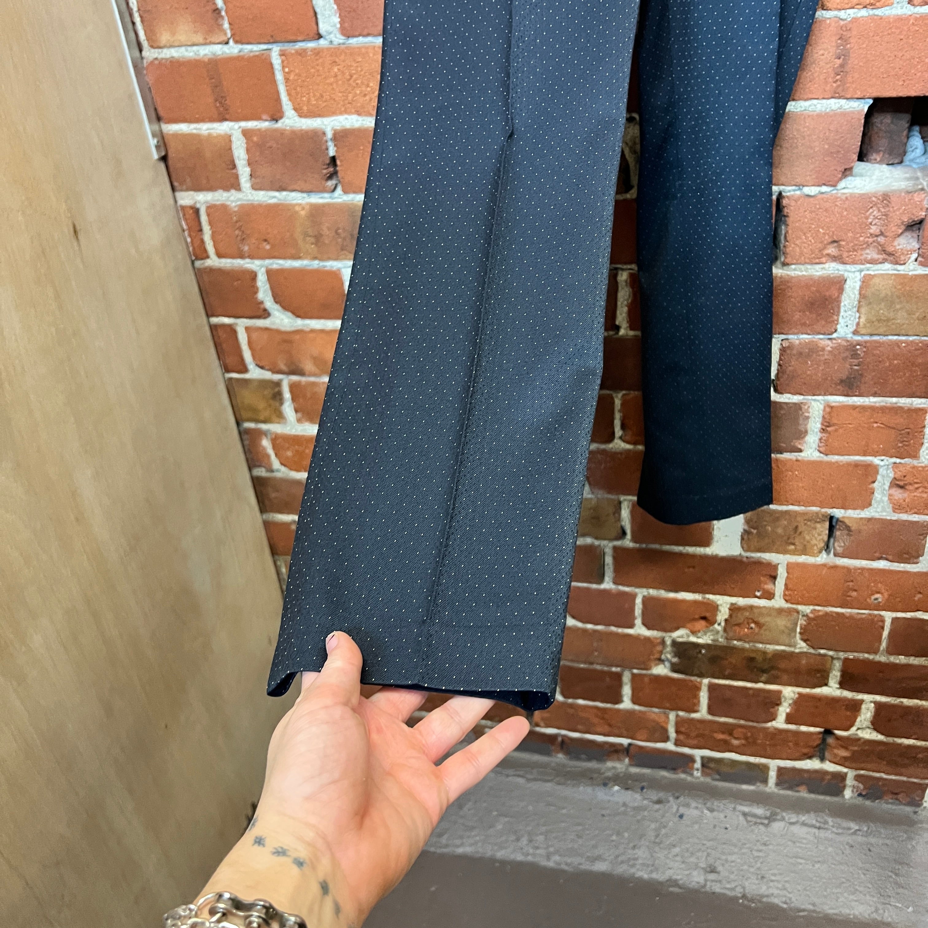 DRIES VAN NOTEN polka dot trousers