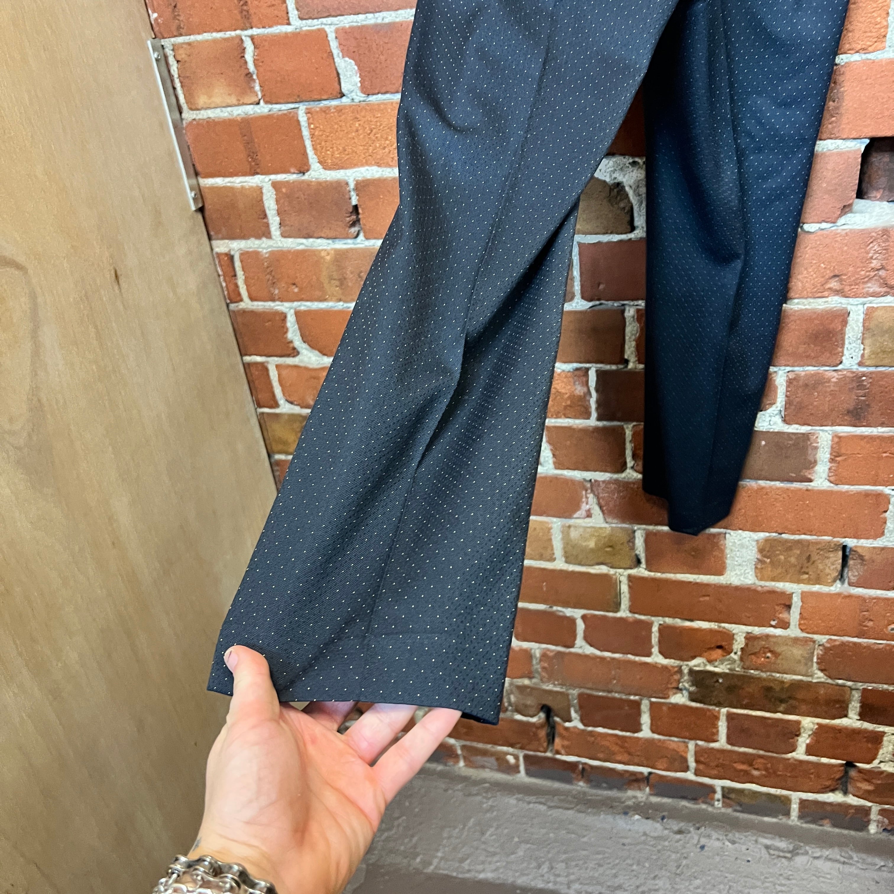 DRIES VAN NOTEN polka dot trousers