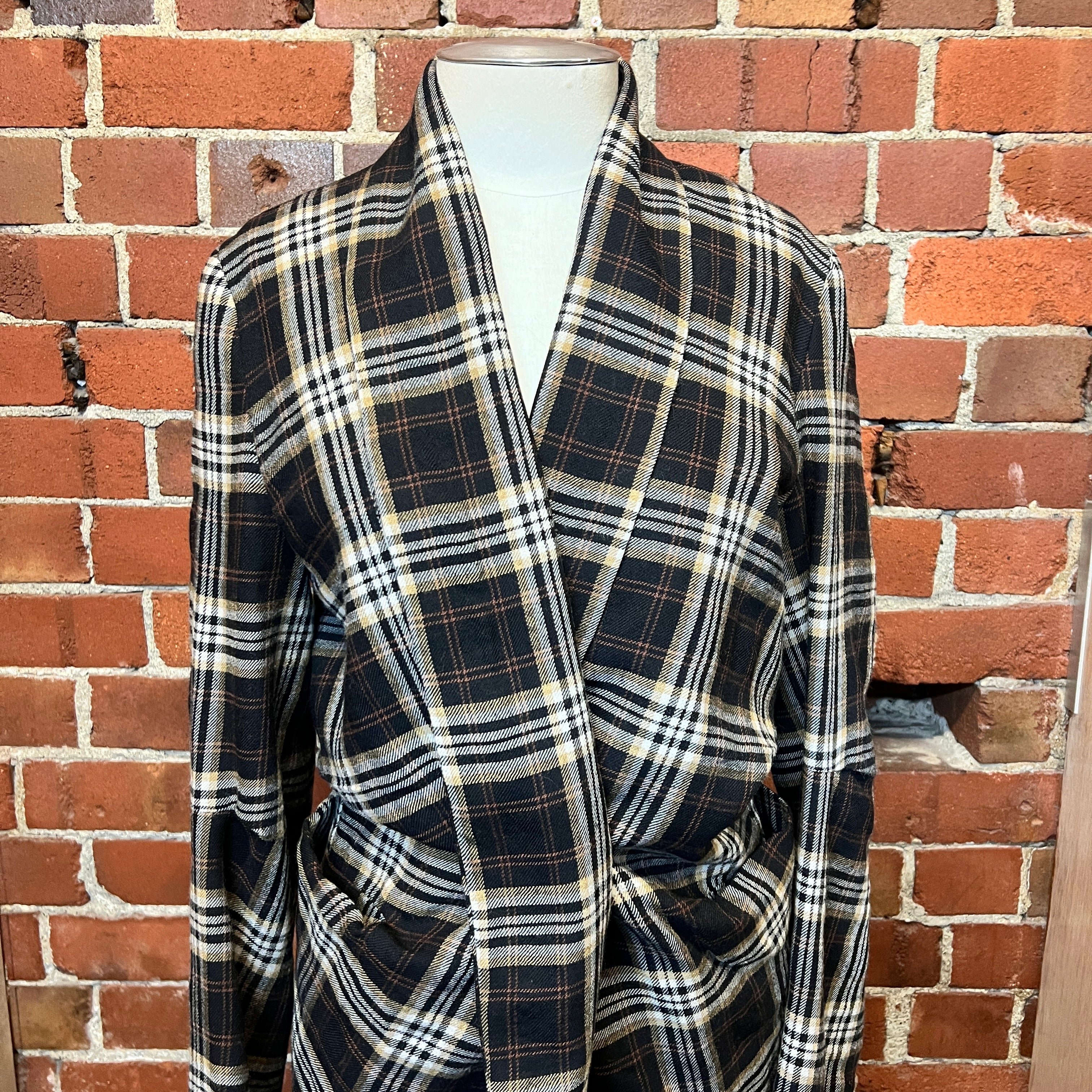 VIVIENNE WESTWOOD wool tartan jacket