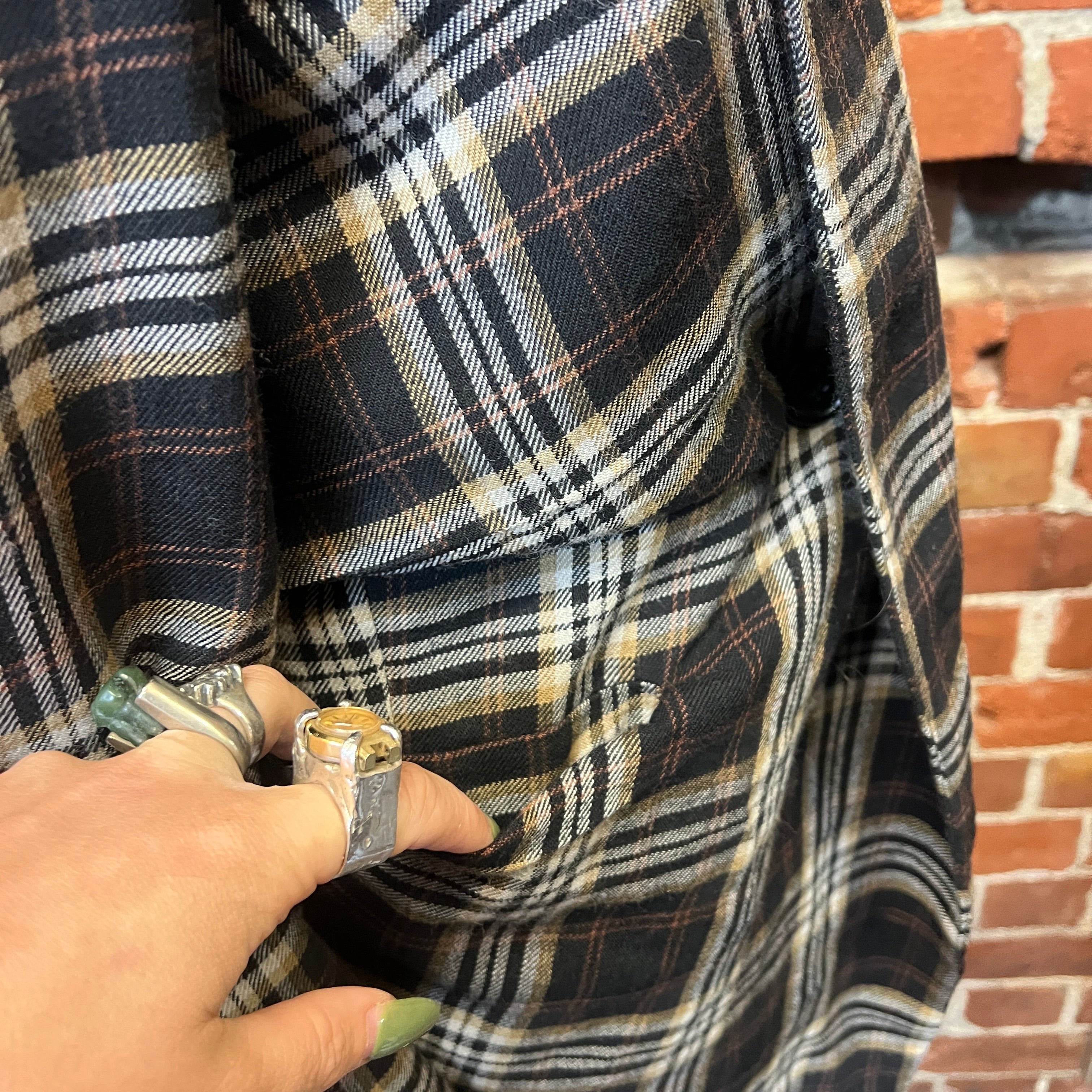 VIVIENNE WESTWOOD wool tartan jacket