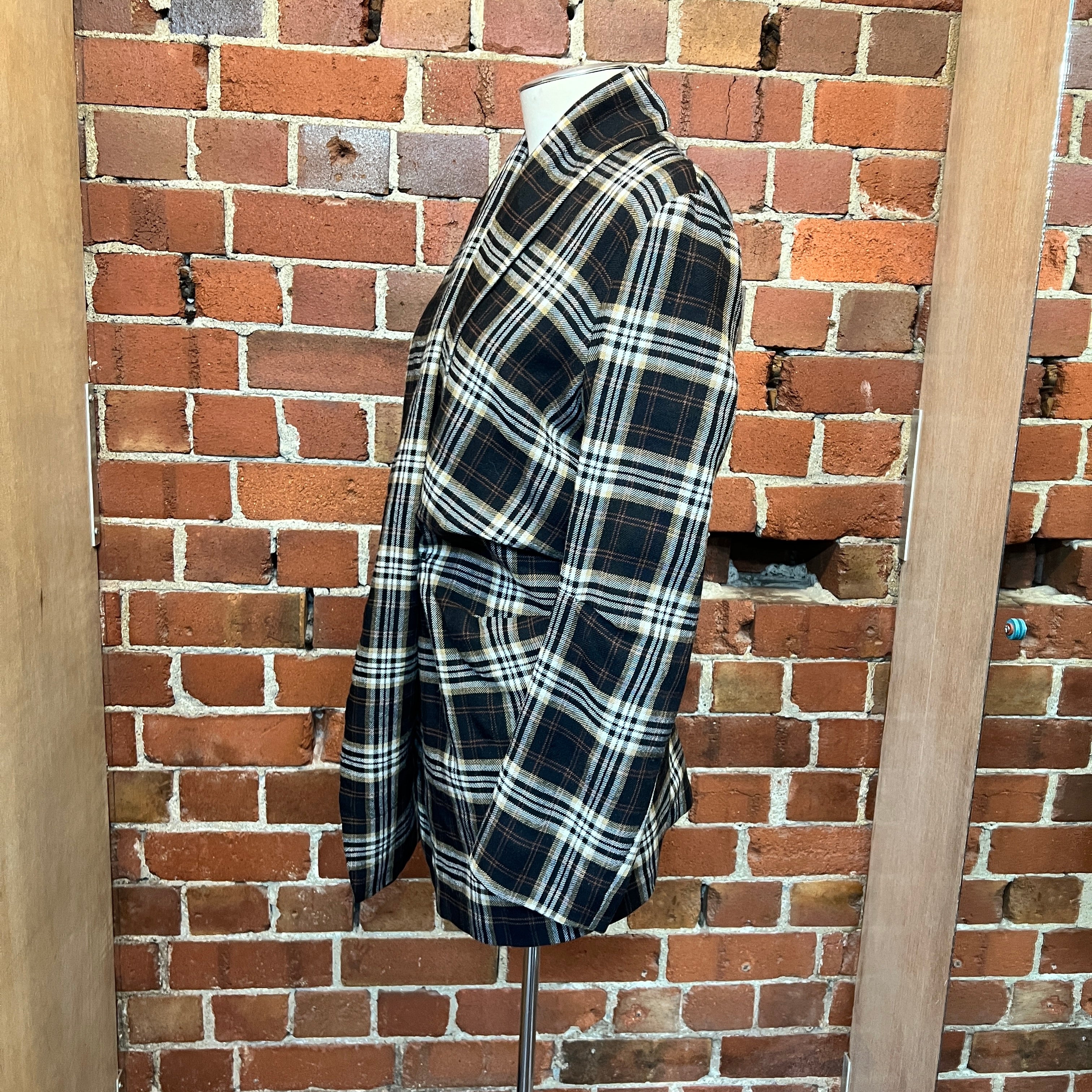 VIVIENNE WESTWOOD wool tartan jacket